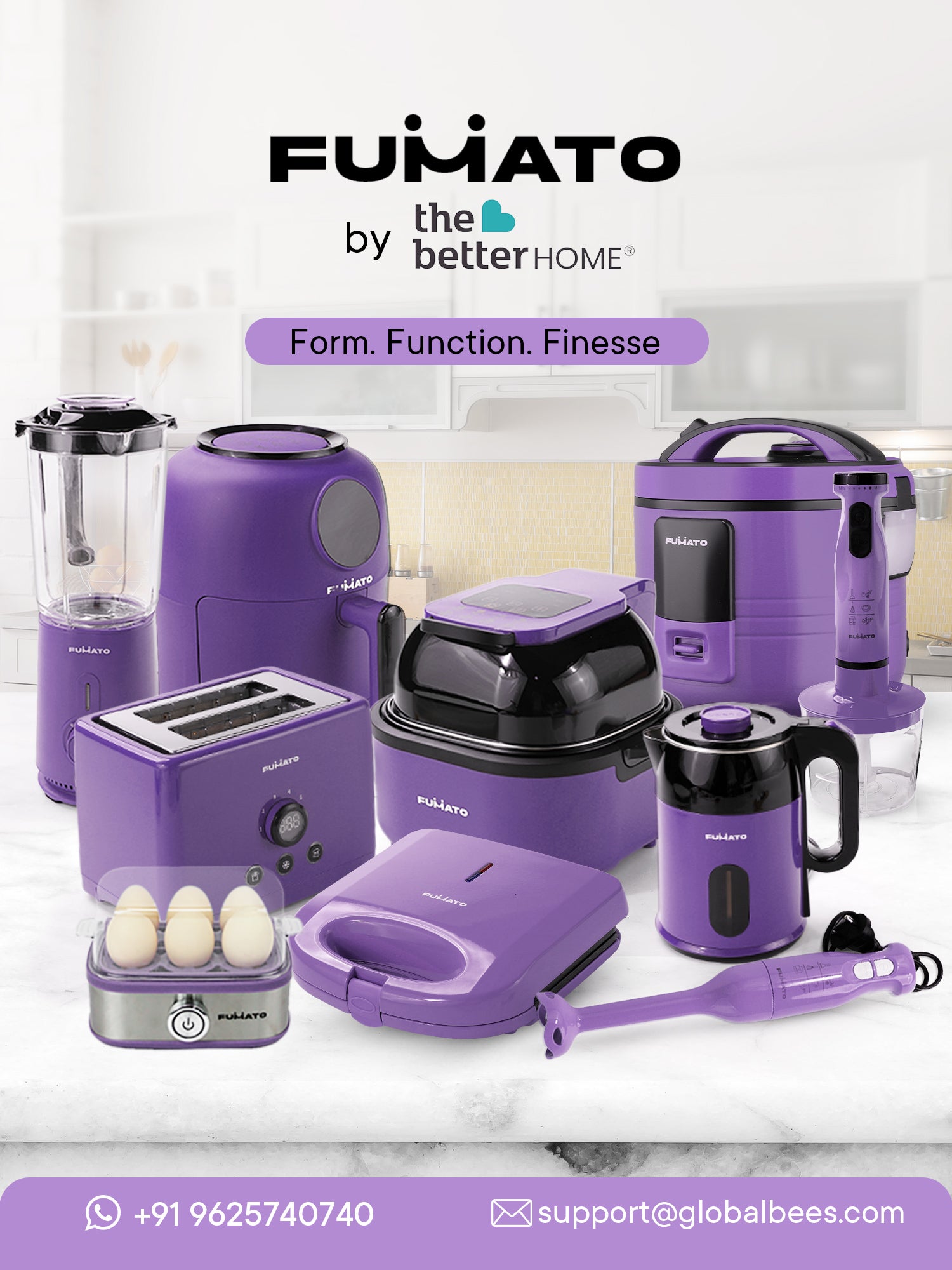 FUMATO egg boiler - ideal for family breakfasts