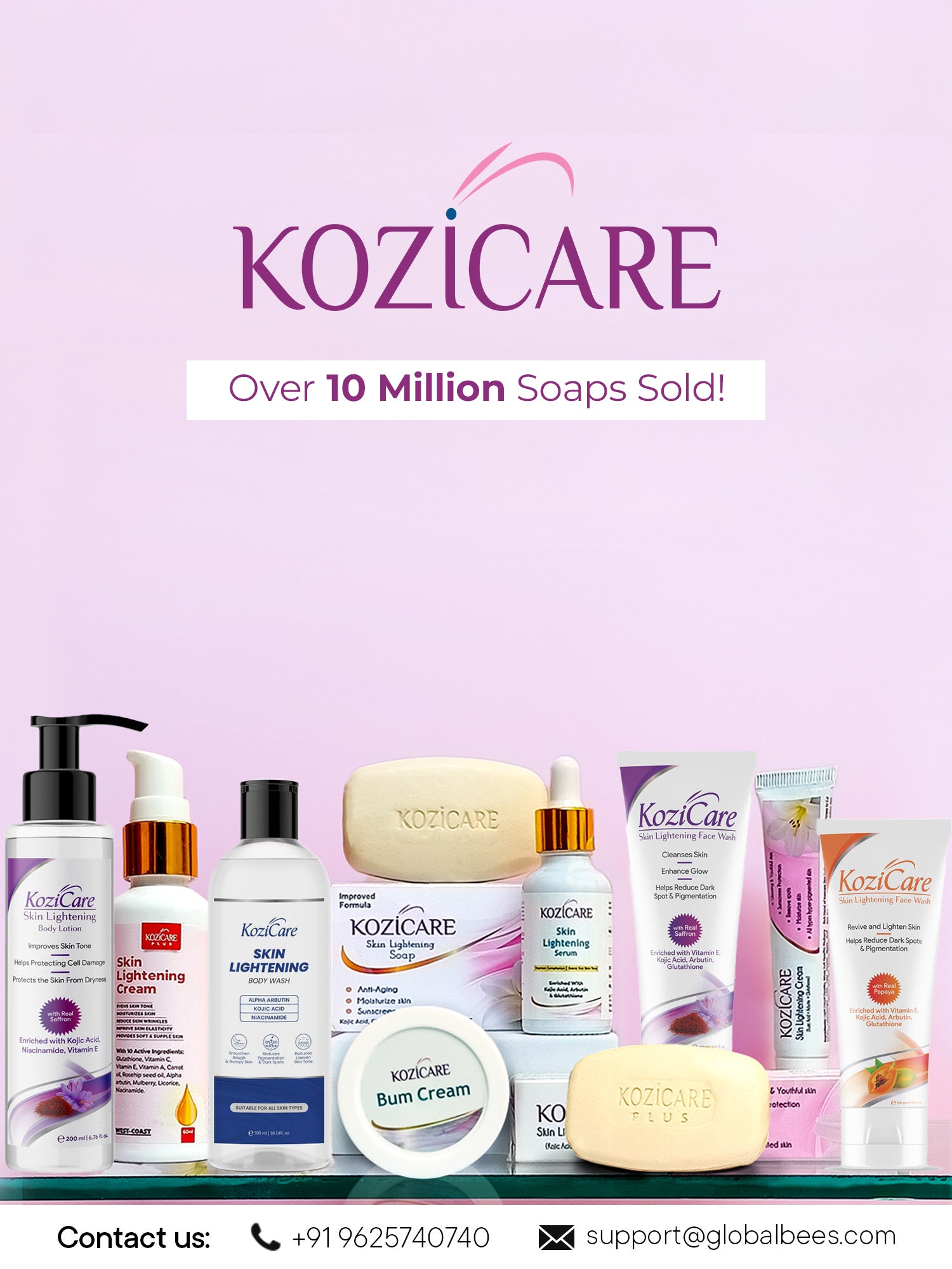 Kozicare Kojic Acid Soap - Skin Brightening Shower