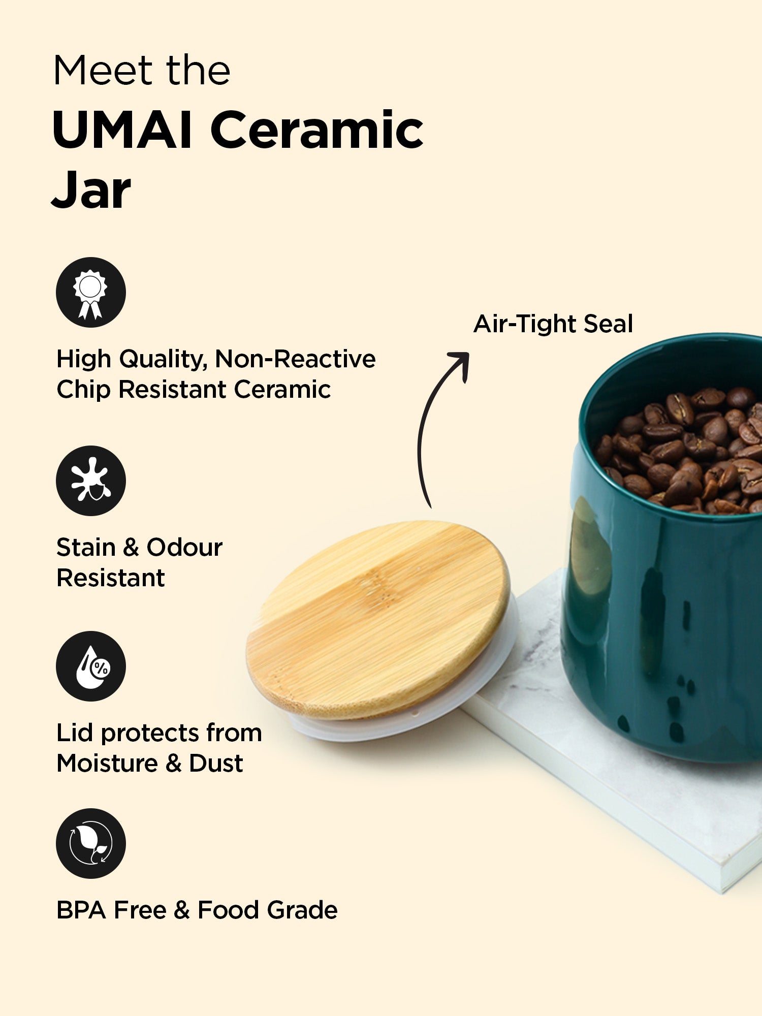 The Better Home UMAI container - eco-friendly kitchen accessory