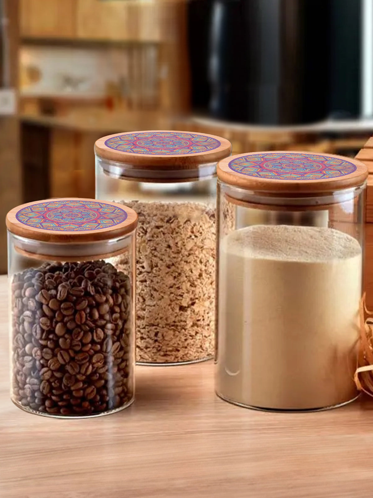 The Better Home 3-pack kitchen jars - versatile food storage