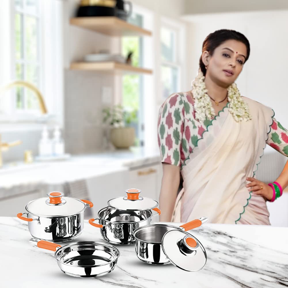 Kuber 4-Piece Cookware Set - Induction Cooking