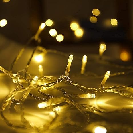 Evafly warm white string lights - outdoor party ambiance