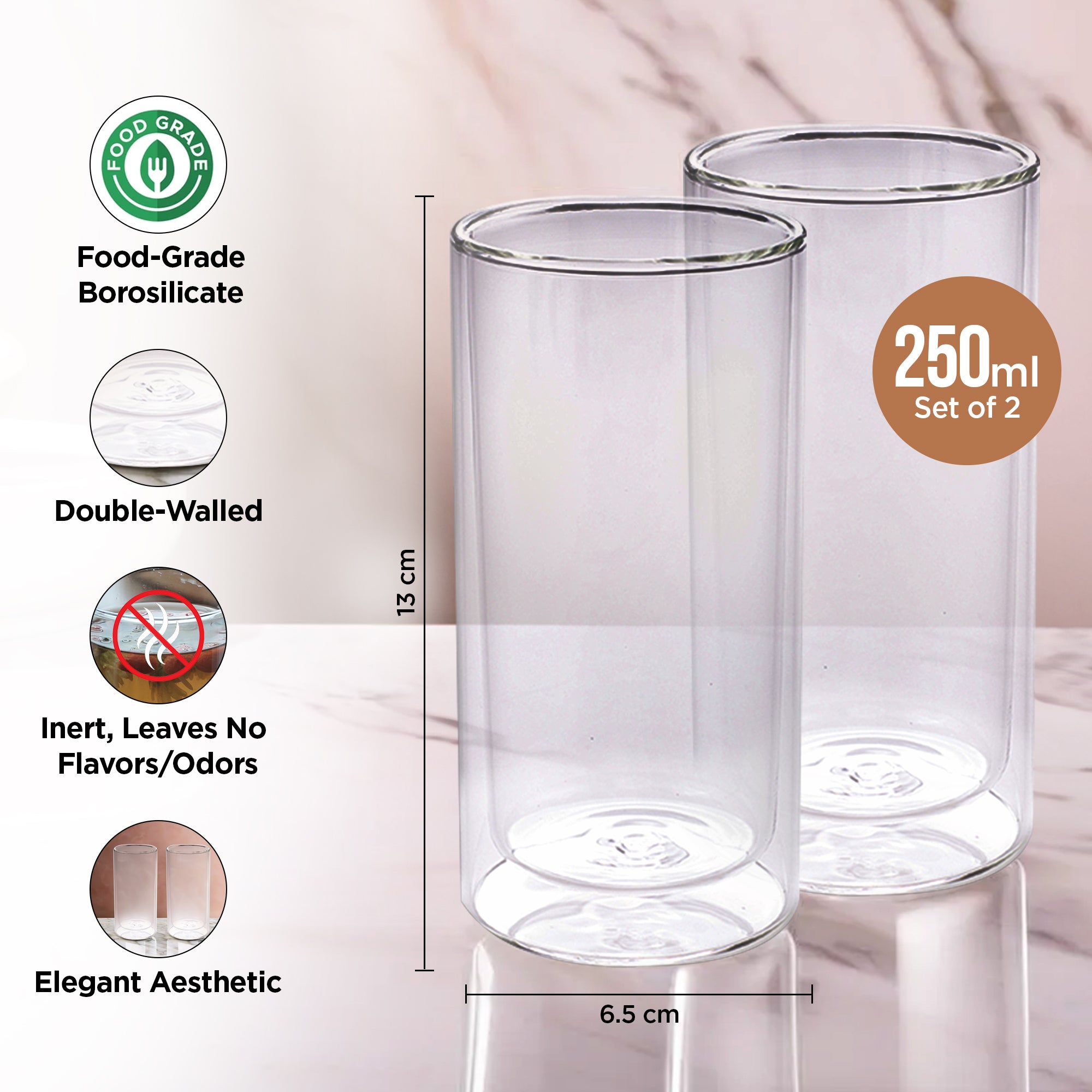 UMAI Modern Coffee Cups - Enjoy Hot Drinks in Style