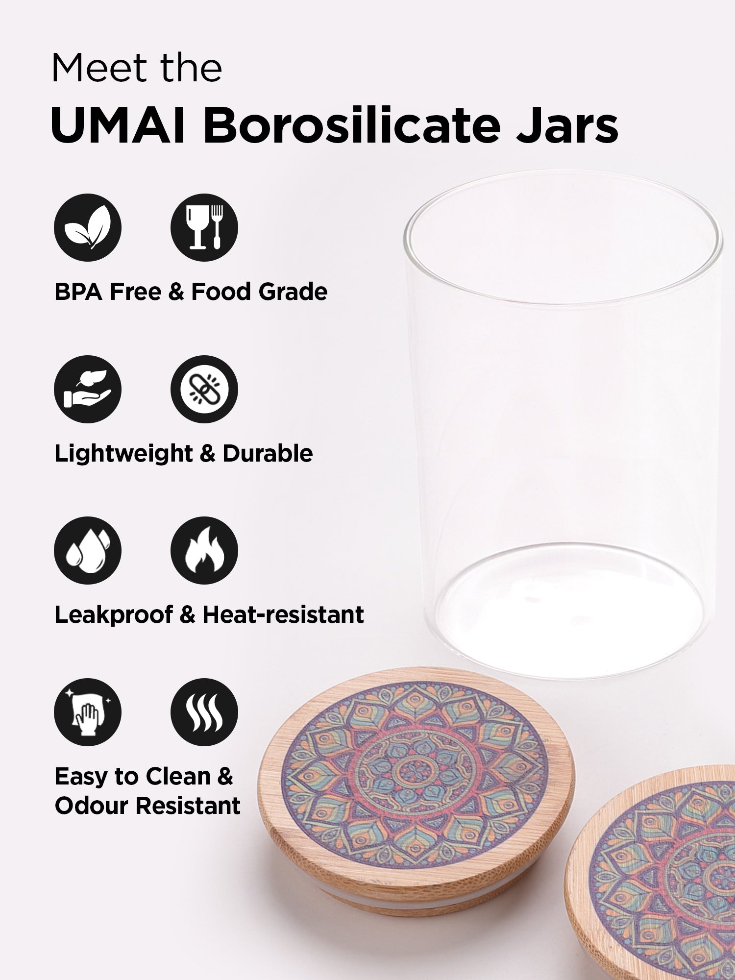 The Better Home UMAI kitchen containers - Perfect for coffee preservation