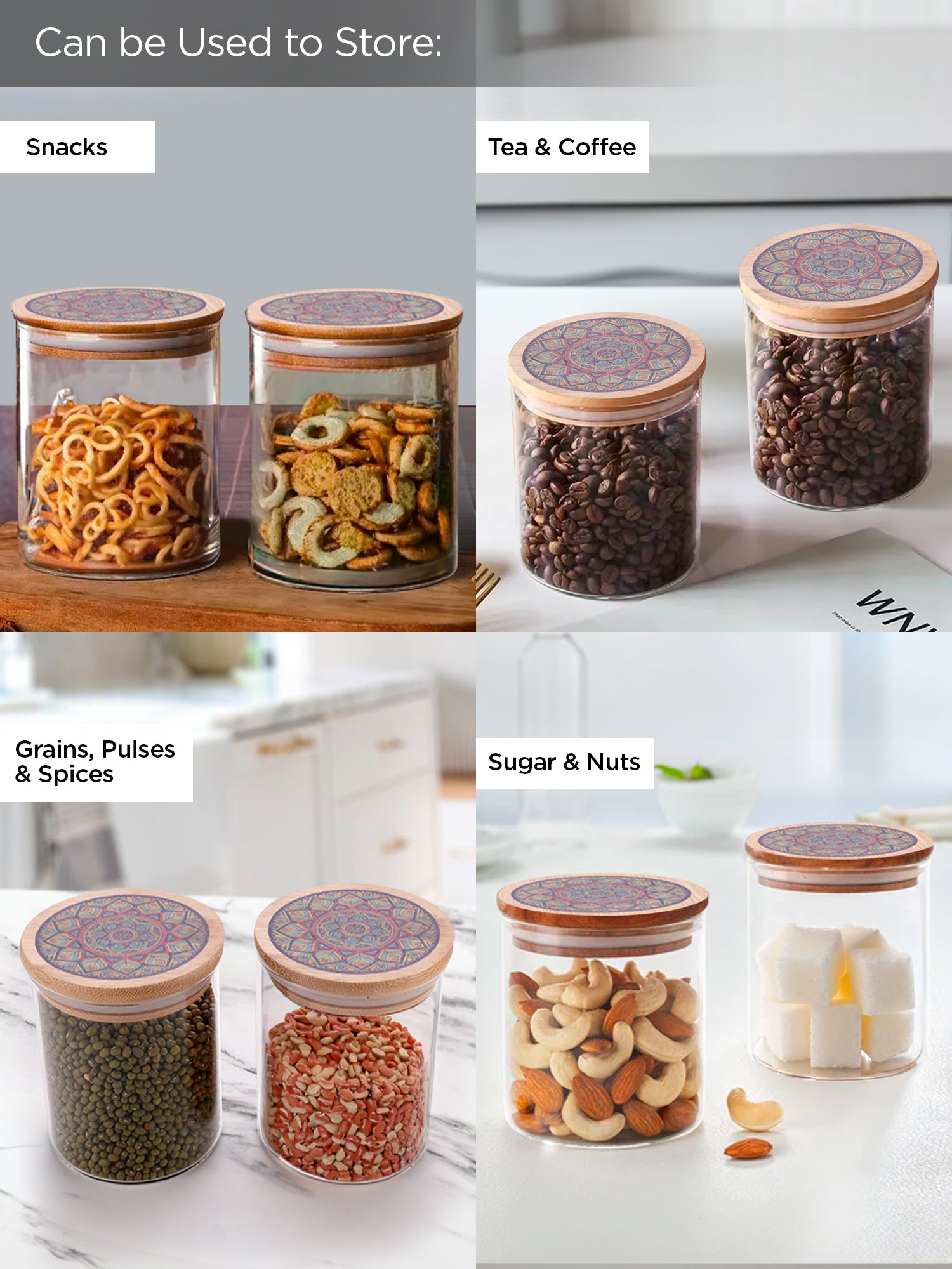 The Better Home UMAI kitchen containers - Ideal for tea storage