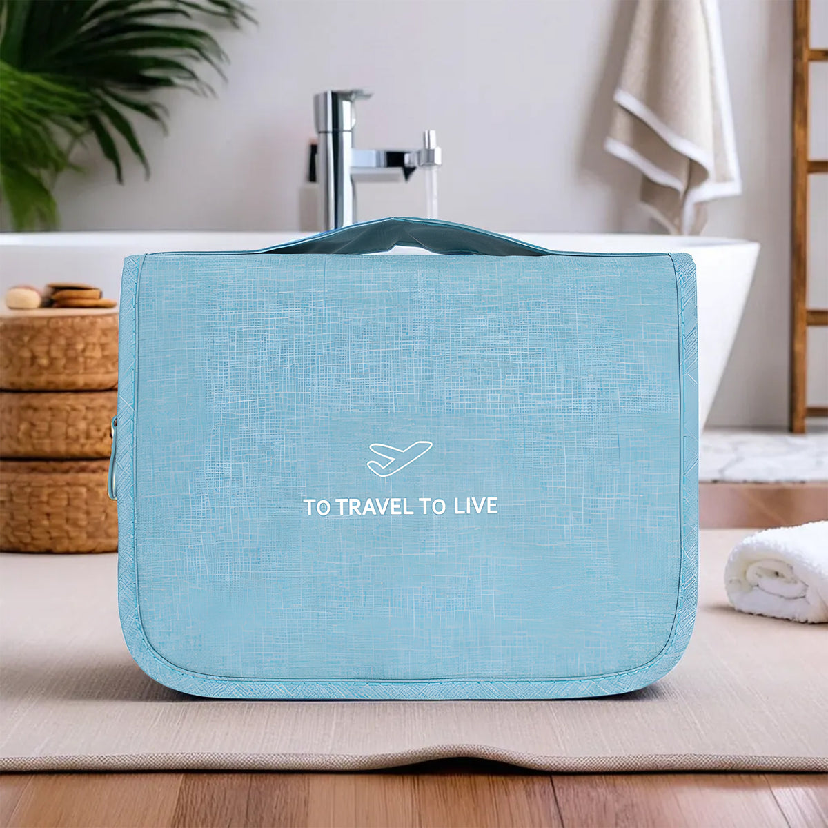 UMAI hanging toiletry bag - perfect for clinics