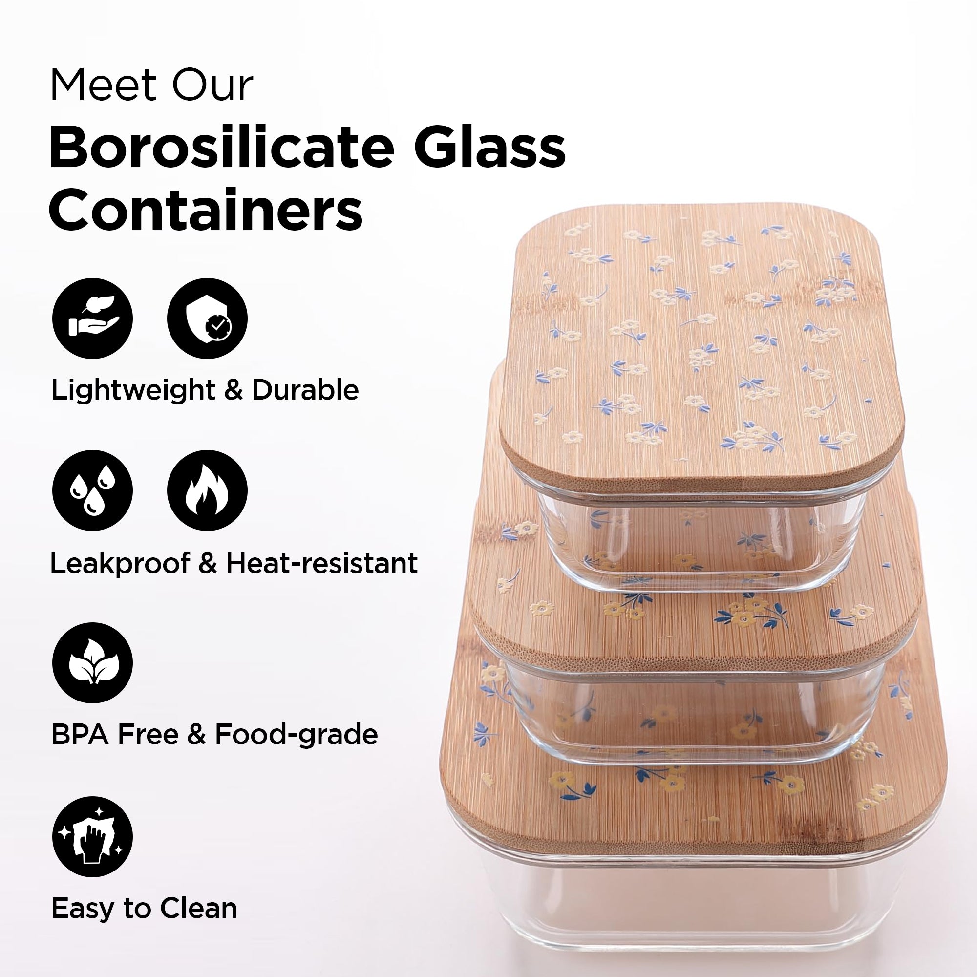 The Better Home UMAI Kitchen Containers - Convenient Food Storage