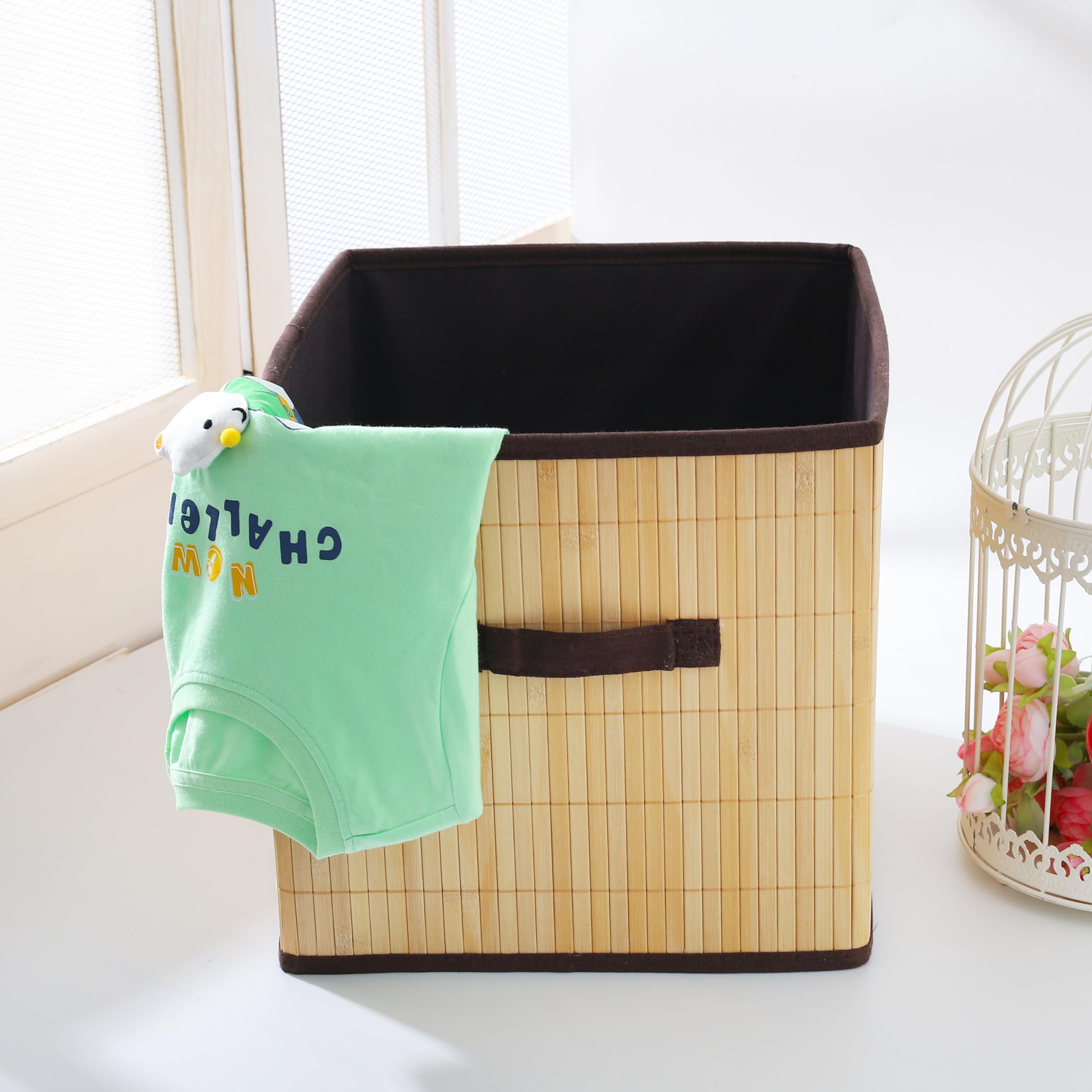 Kuber Foldable Basket - Space-saving design for closets