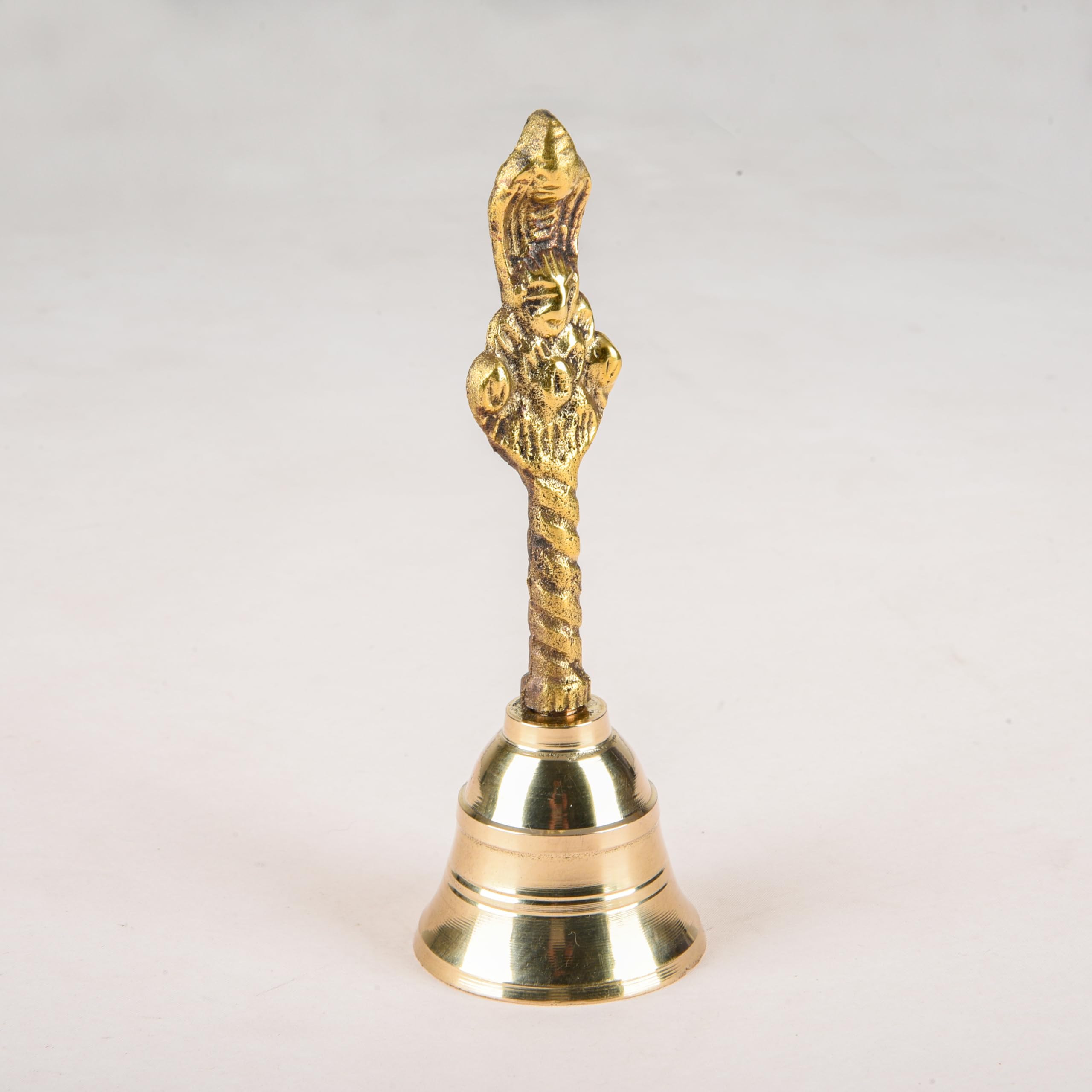 Kuber Industries brass shankh stand - ceremonial use