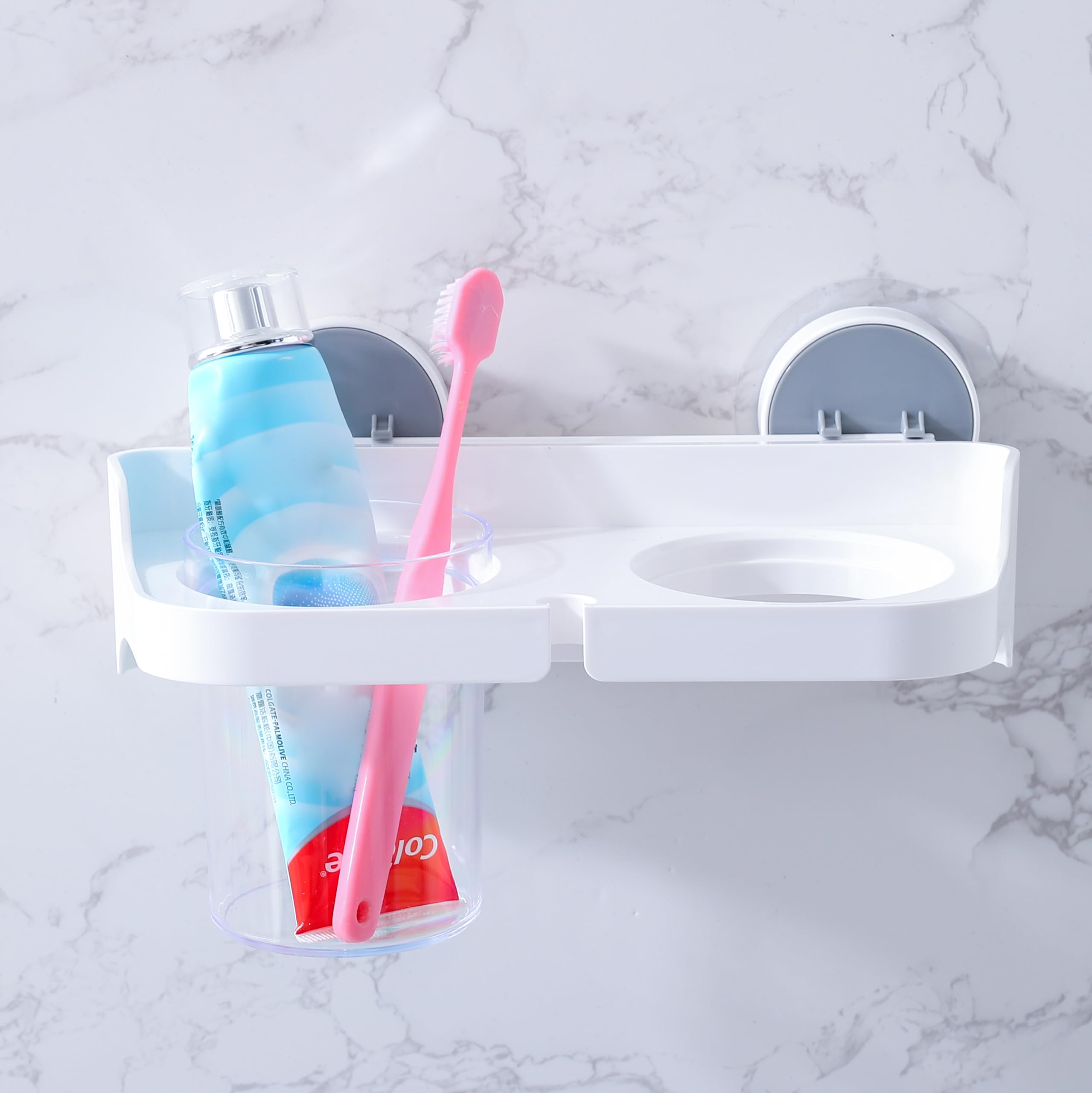 Kuber Industries hair dryer holder - organized bathroom