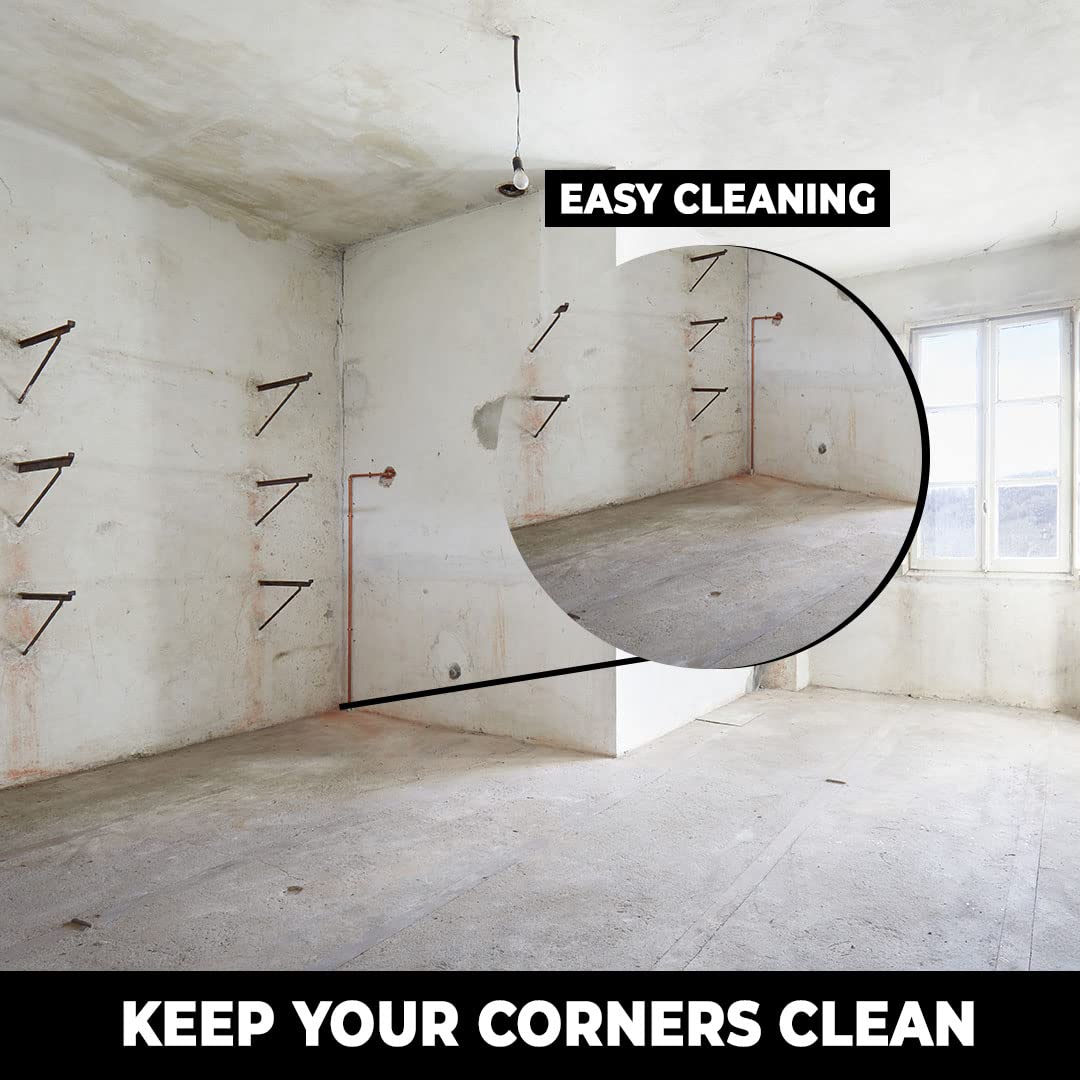 Kuber Mop-Broom Holder - Wall mounted storage solution
