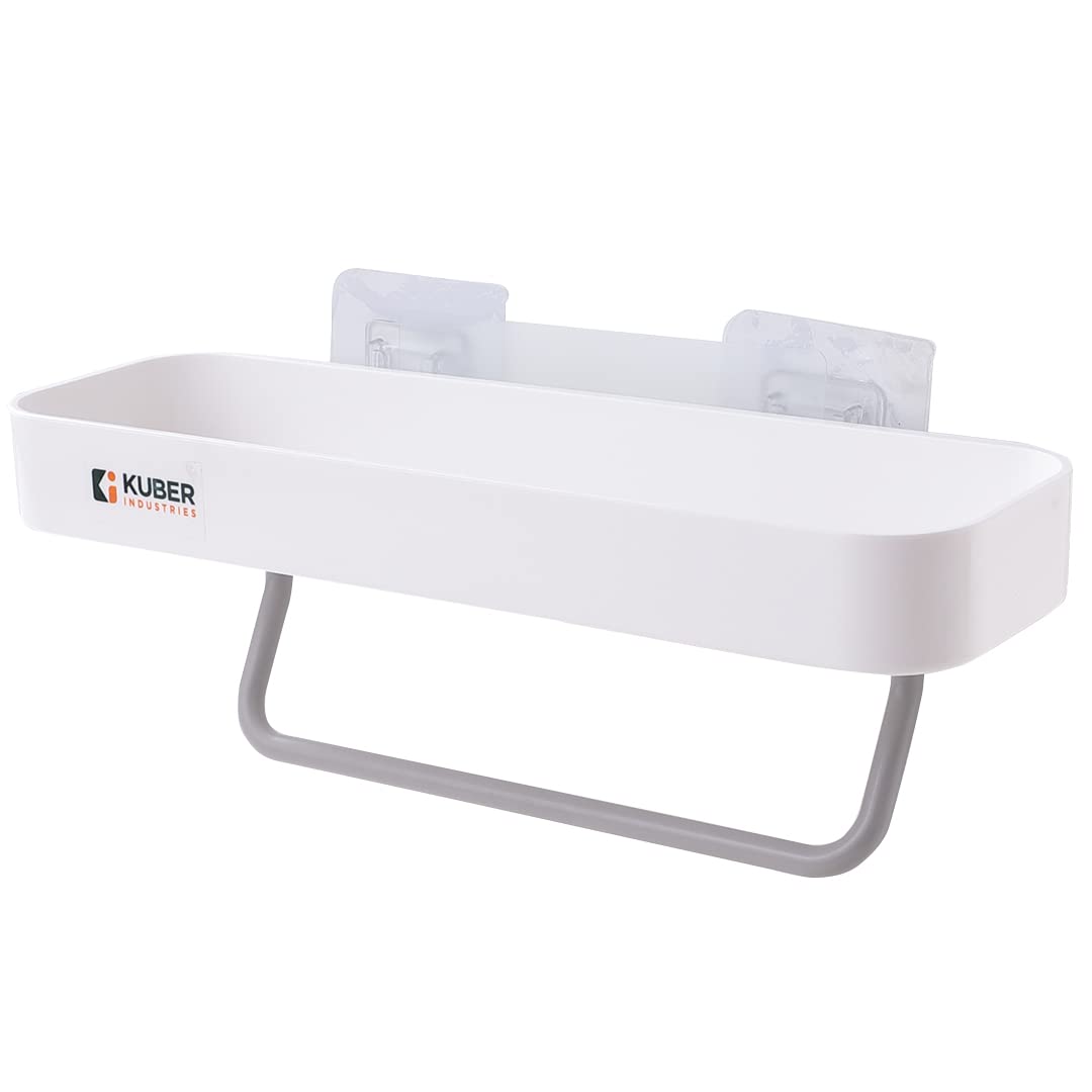 Kuber Industries Bathroom Shelves - Space-Saving Solution