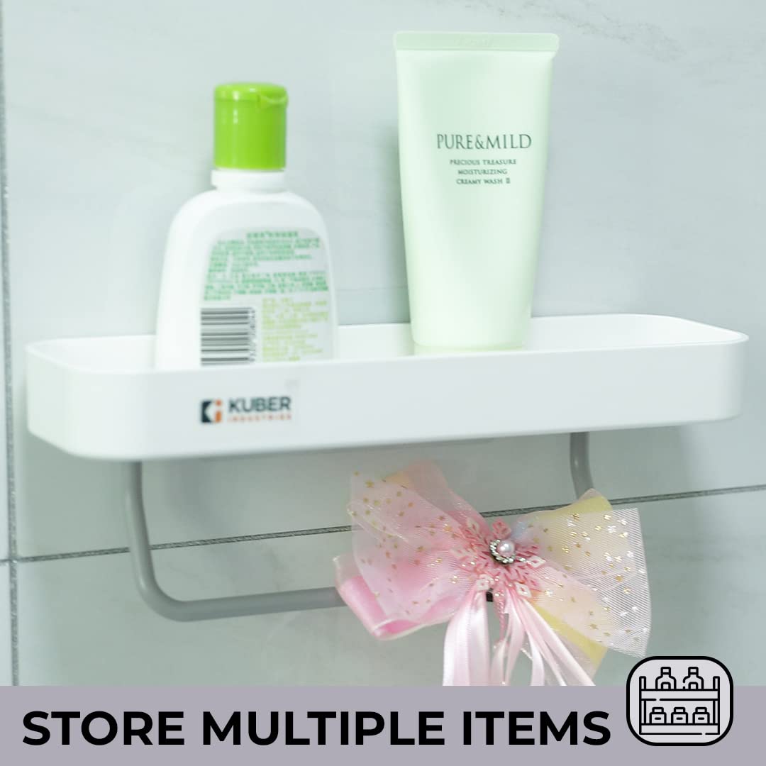 Kuber Industries Bathroom Shelves - Organized Bathroom Space