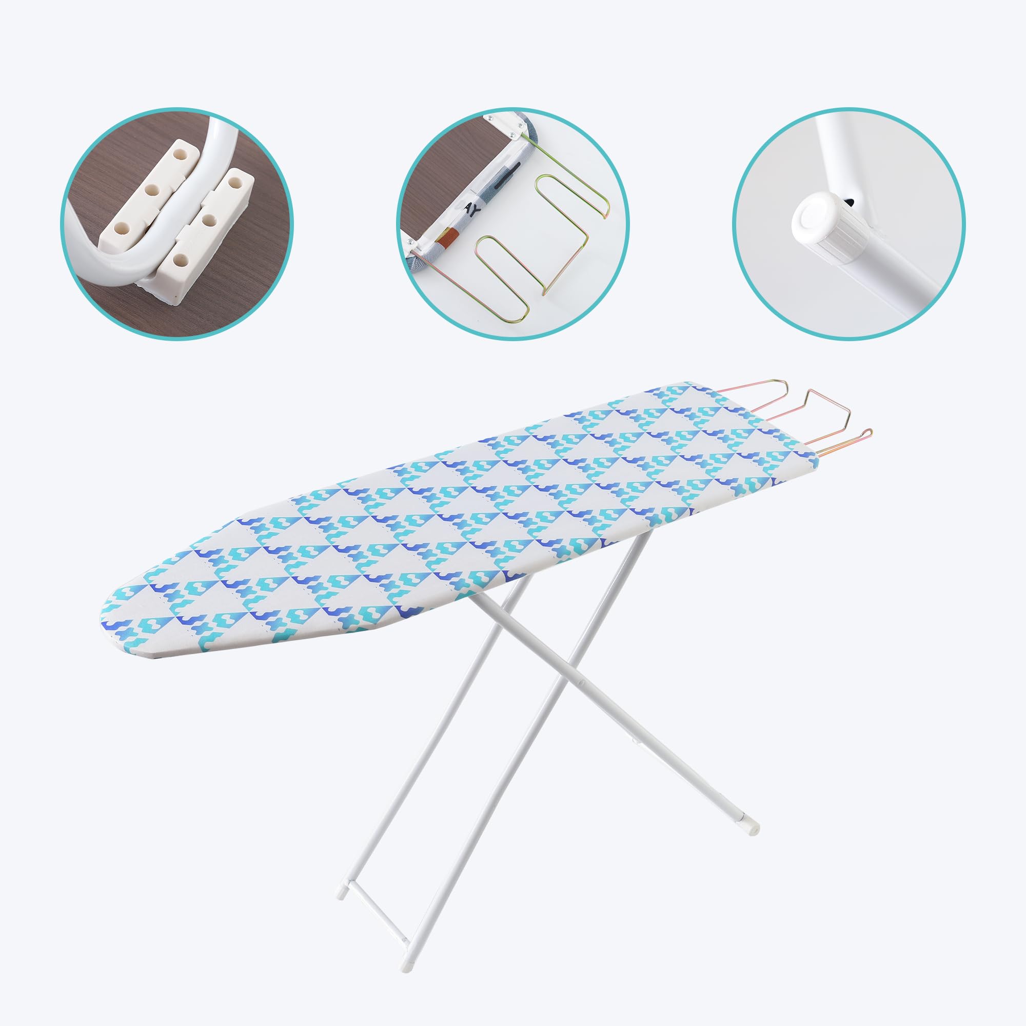 Kuber Industries ironing board - Compact design setting