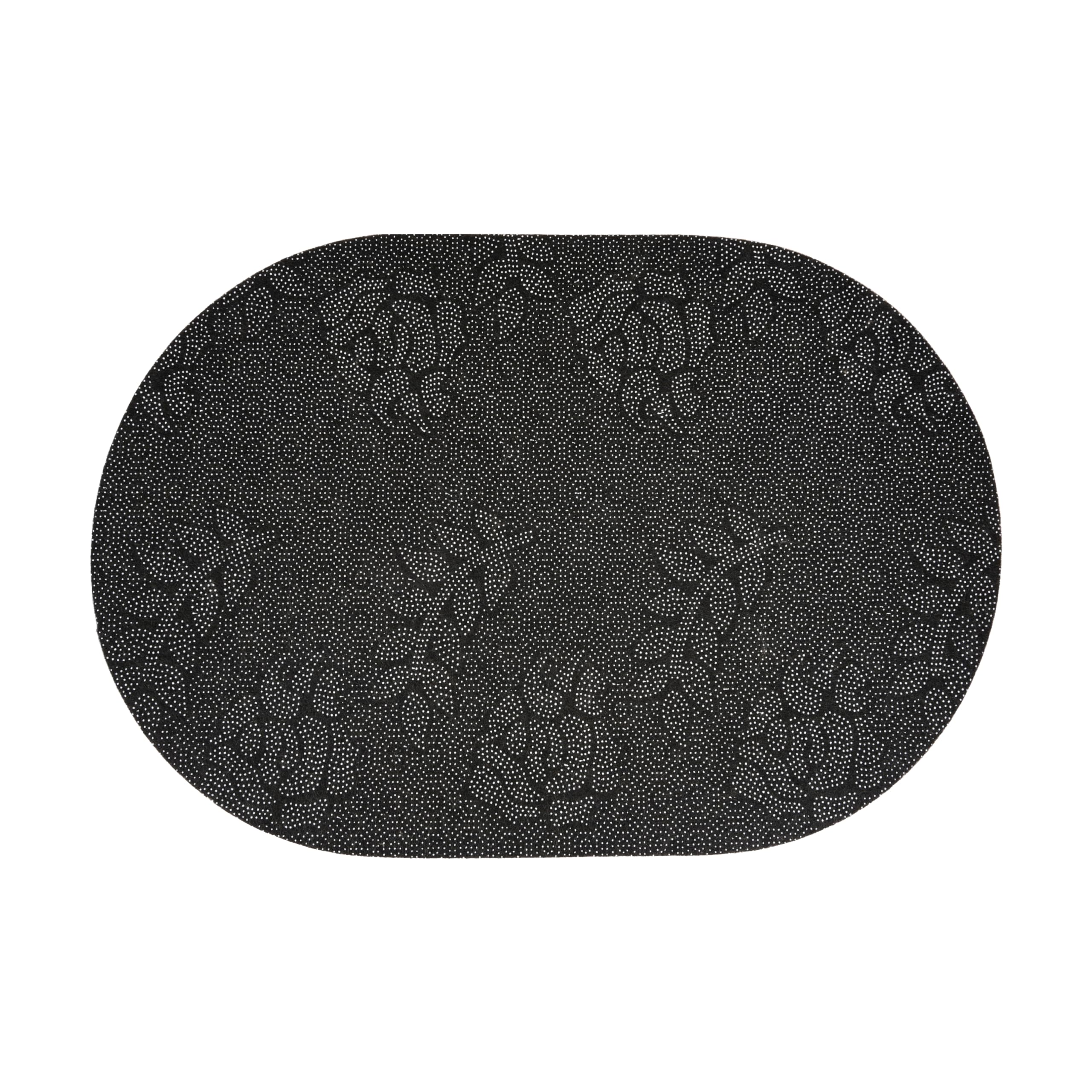 Kuber Oval Bath Mat - Soft and Comfortable for Bathrooms