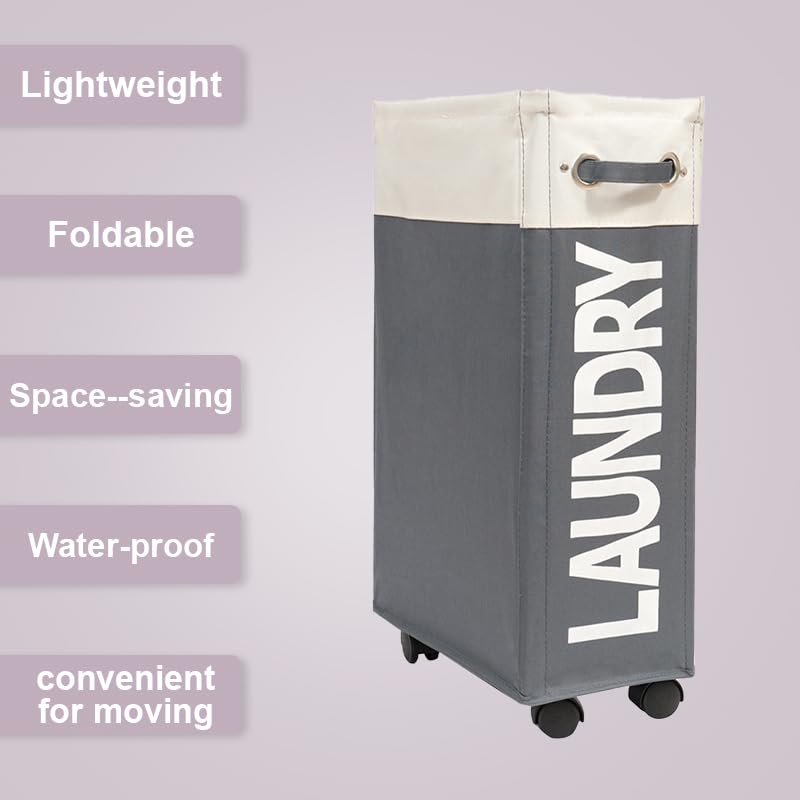 Kuber Laundry Basket - Perfect for small spaces