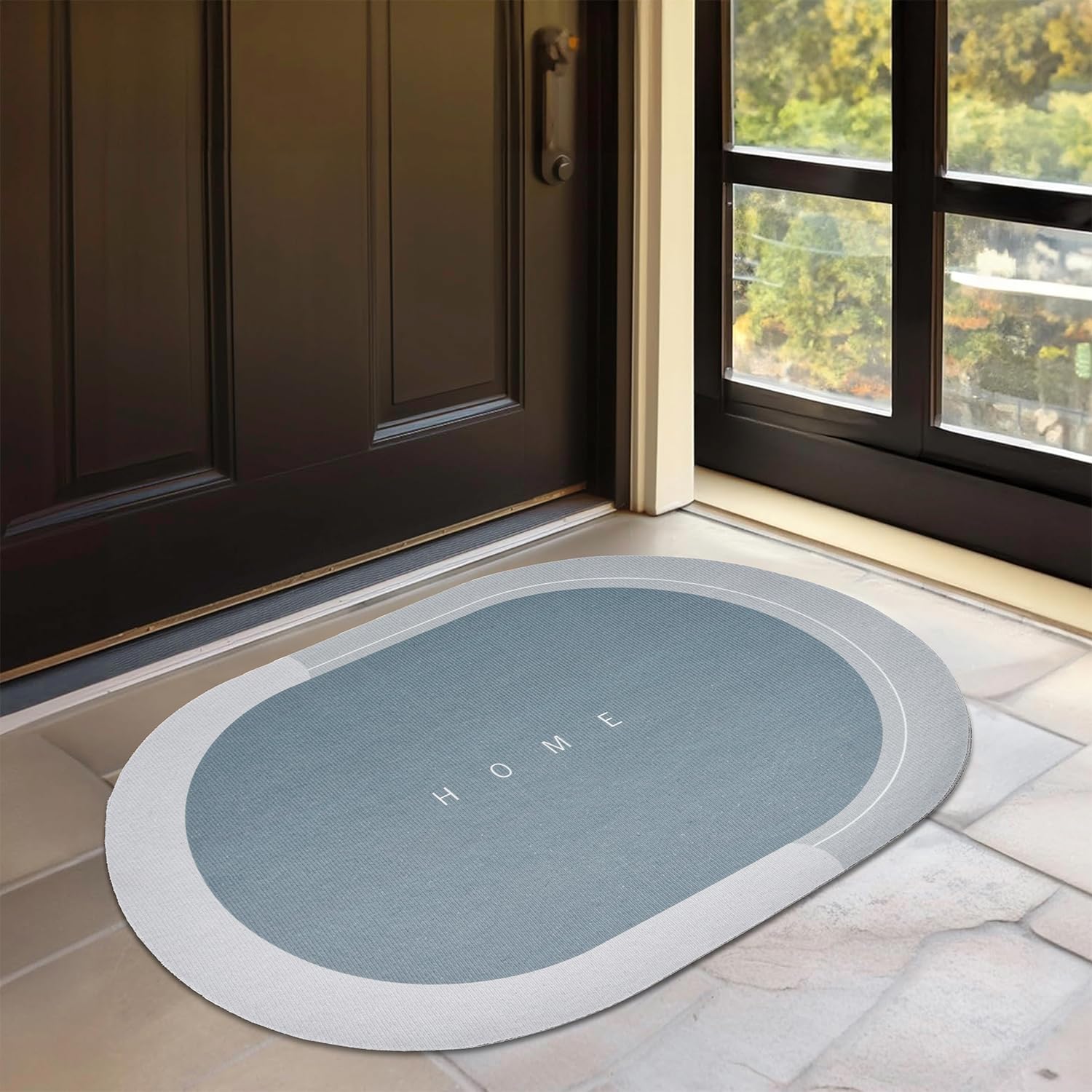 Kuber Industries bath mat - machine washable convenience