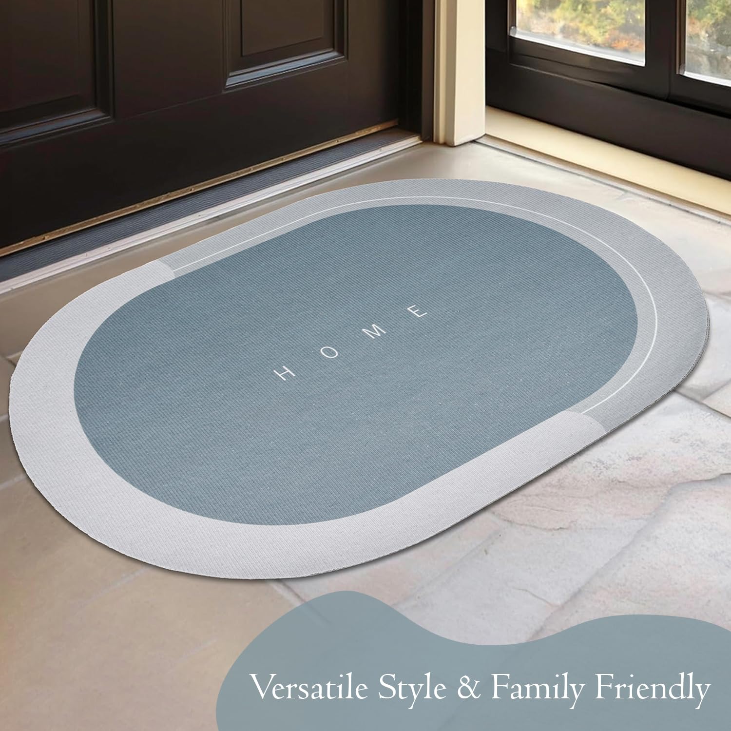 Kuber Industries bath mat - soft and cozy underfoot