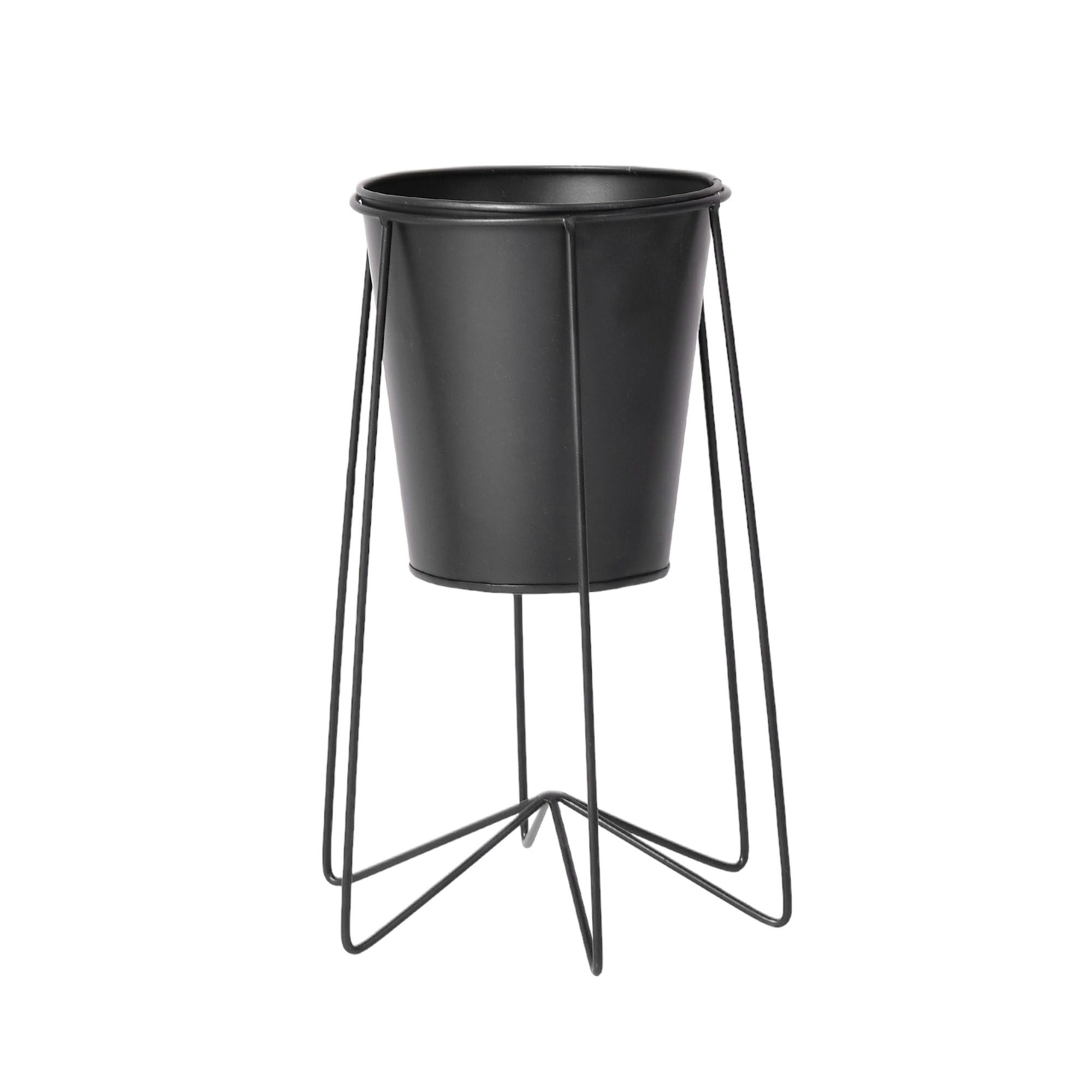 Kuber Industries Metal Pot Stand - Flower Arrangement
