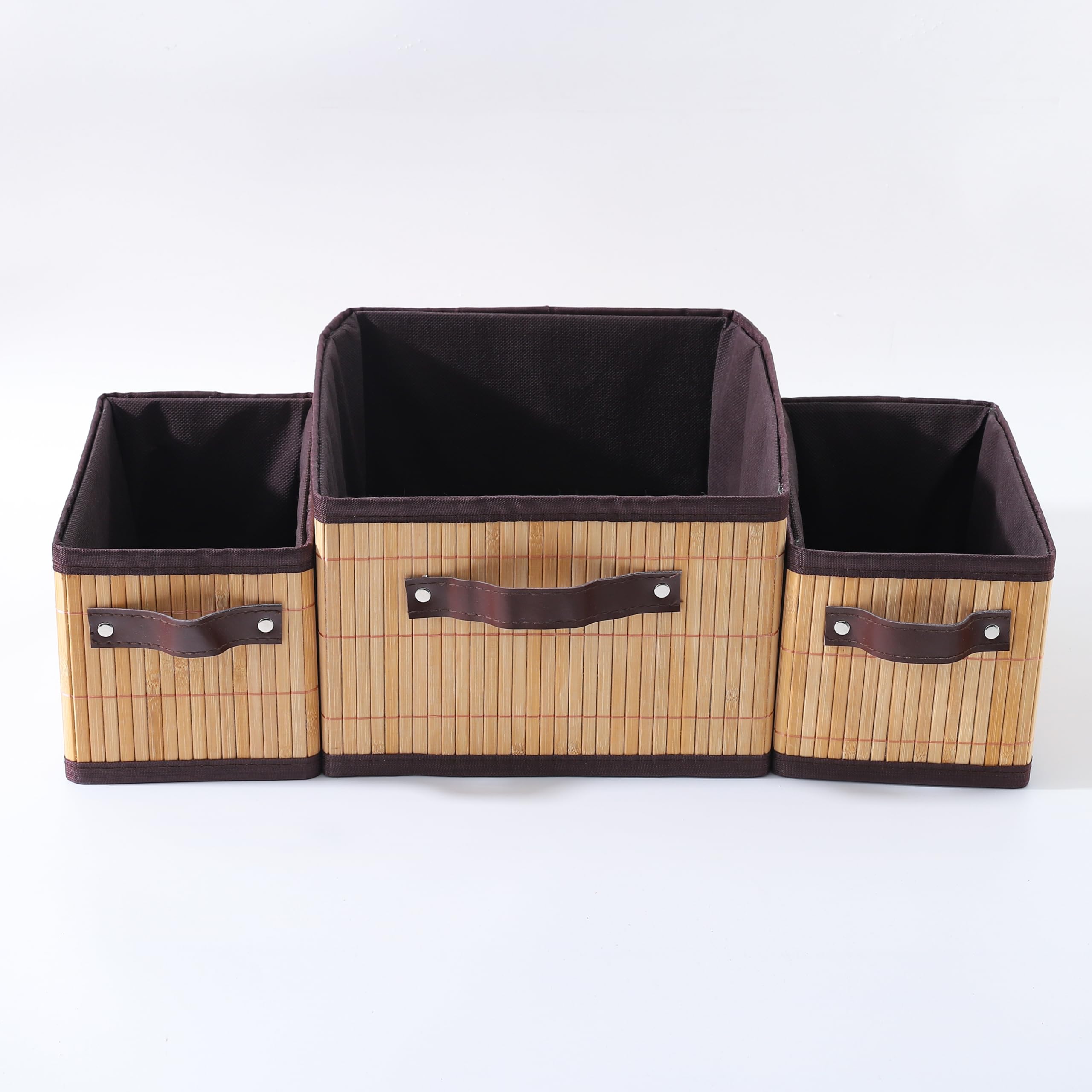 Kuber Industries Durable Bamboo Basket - Kitchen supplies storage