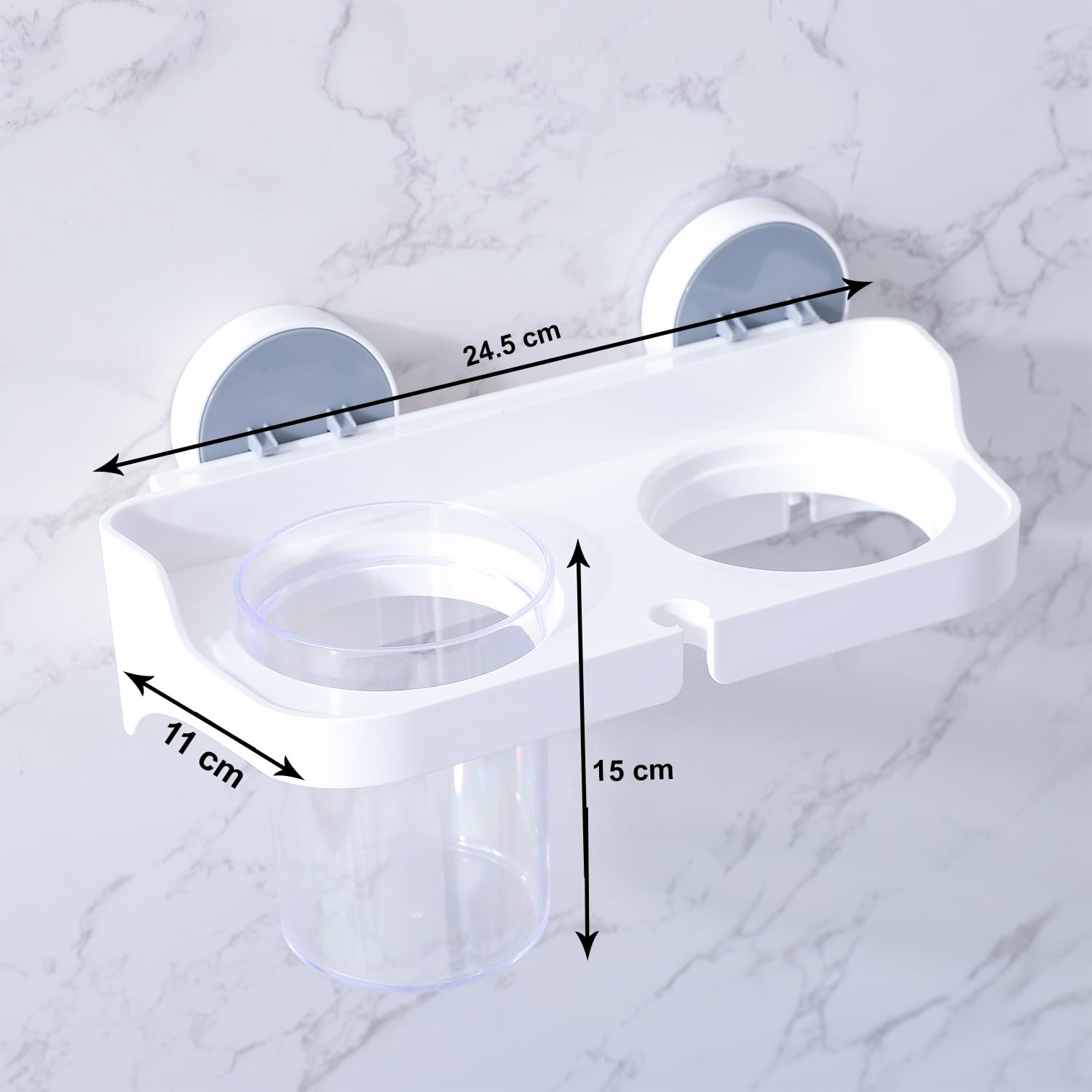 Kuber Hair Dryer Organizer - Compact storage solution