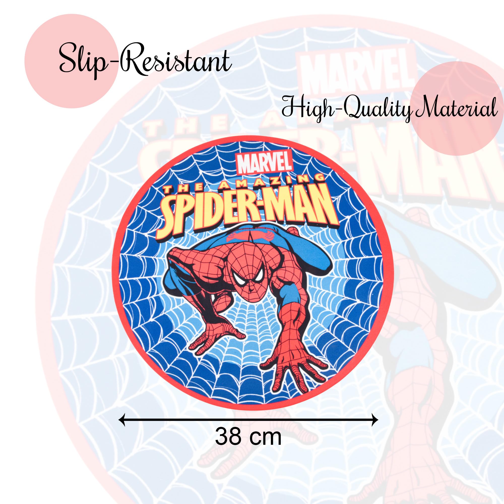 Kuber Industries Spiderman Rug - Safety mat for entryway