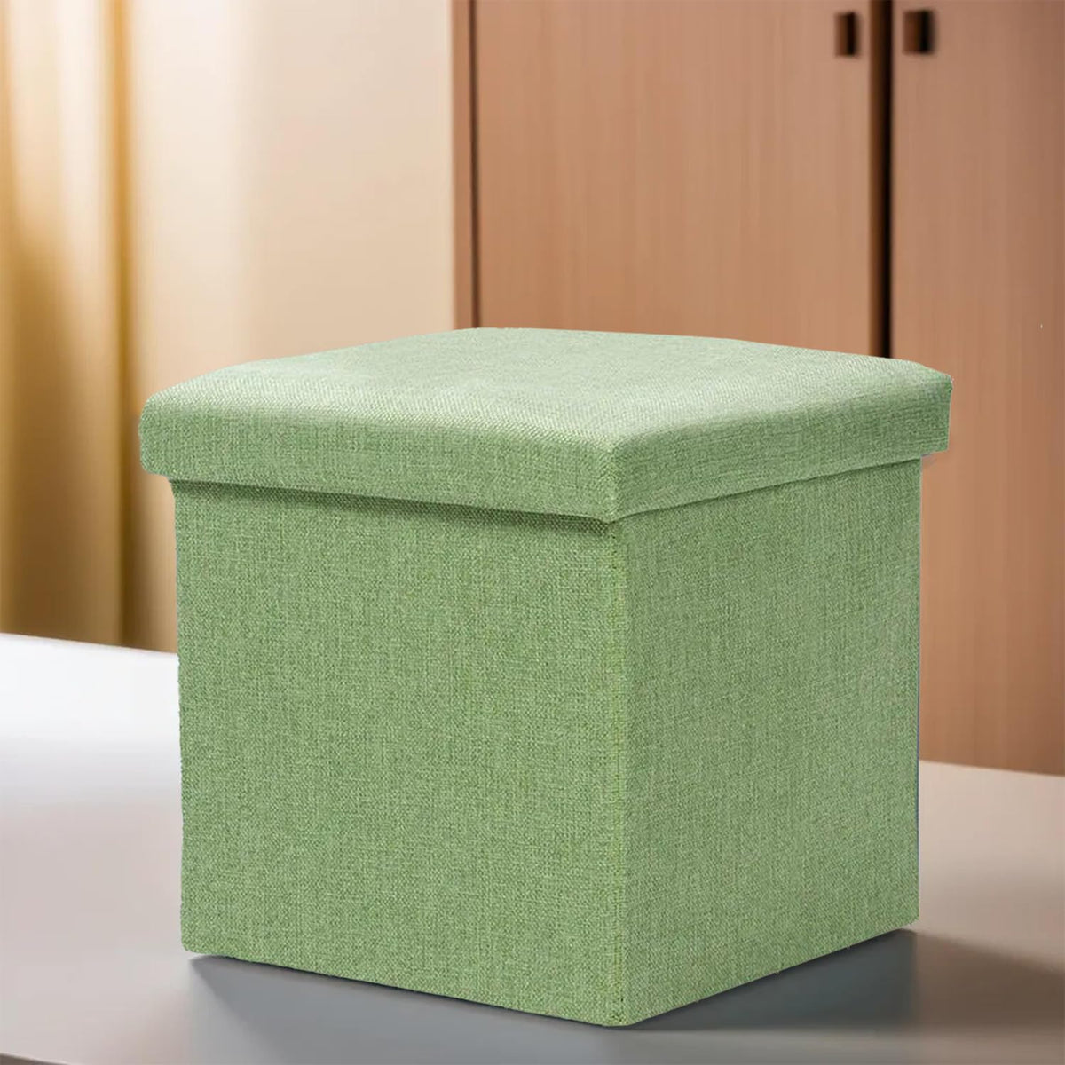 Kuber Storage Stool - Modern design for small spaces