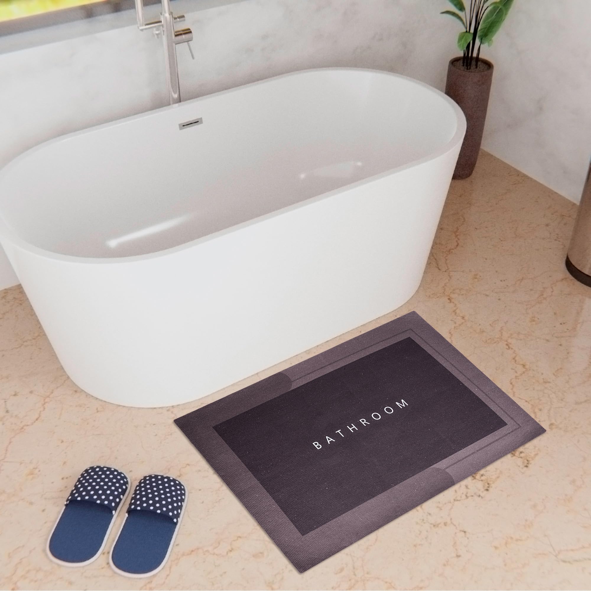 Kuber Industries Soft Bath Mat - Year-Round Comfort