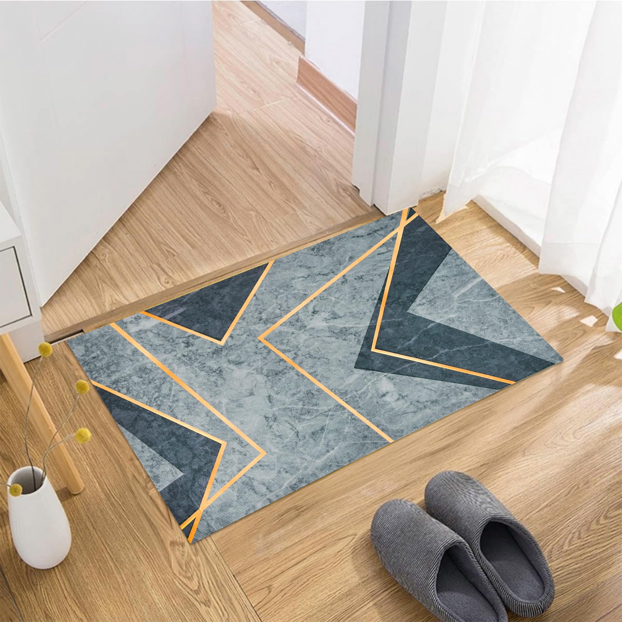 Kuber Industries bath mat - Versatile for entryways