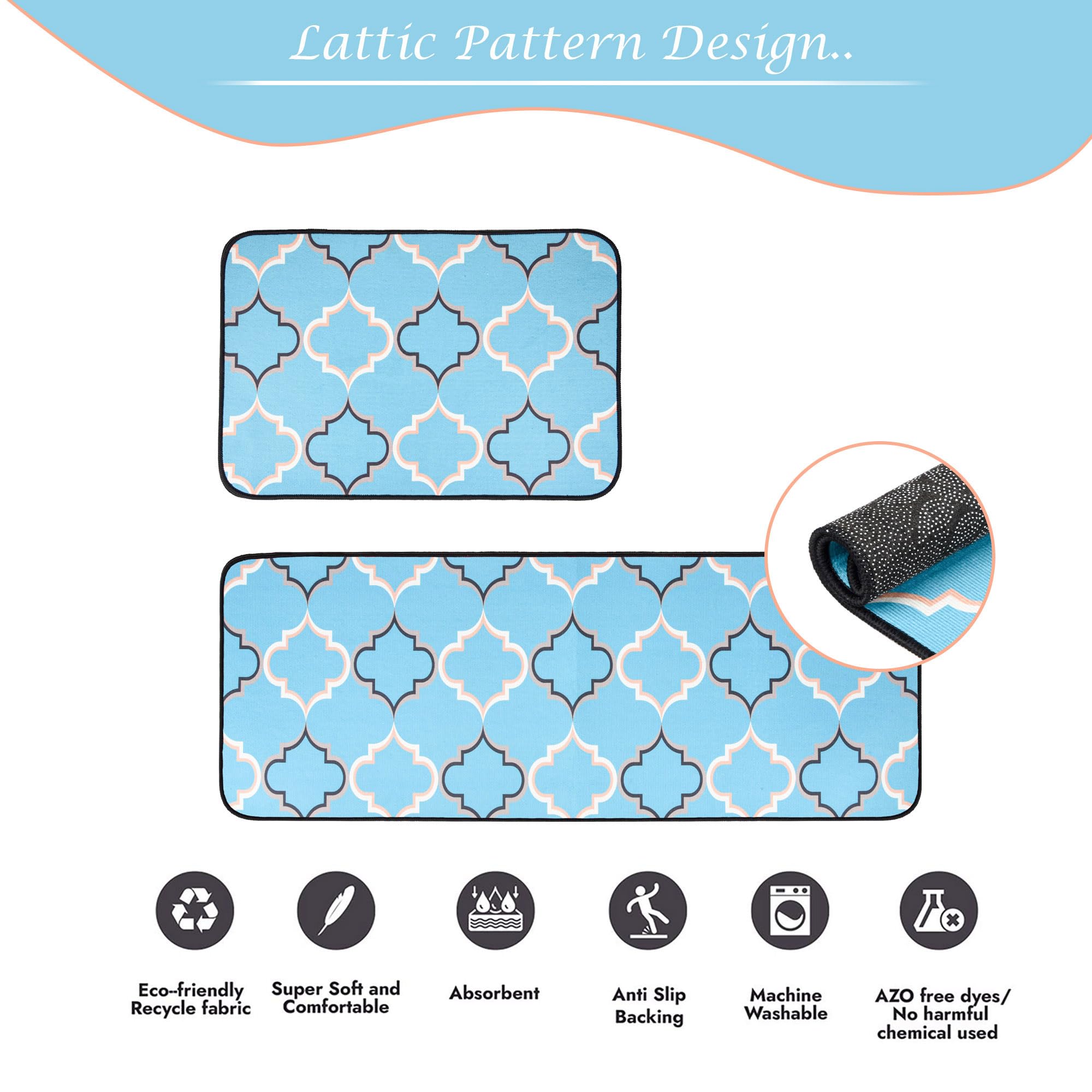 Kuber Industries door mat - safe entryway solution
