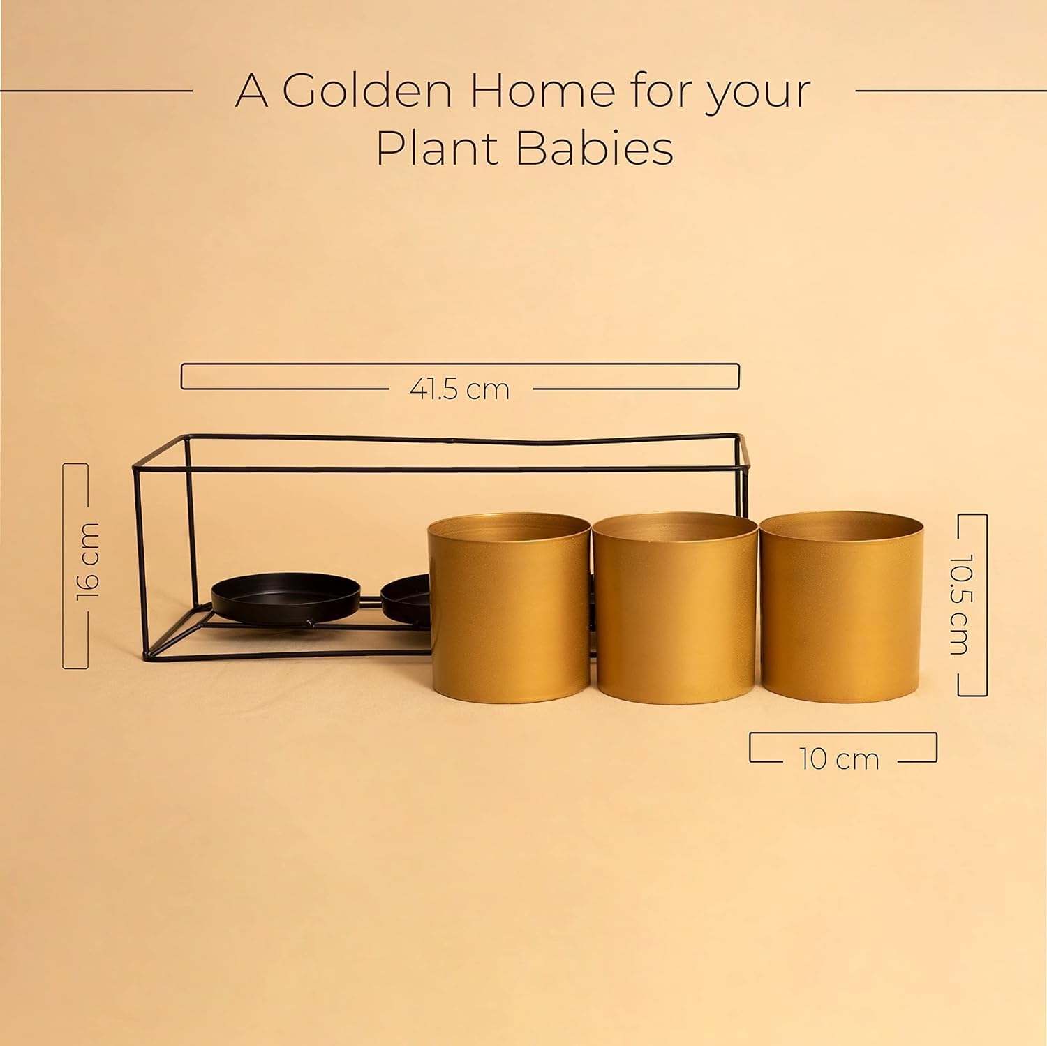 Kuber flower pots - Stylish patio accent