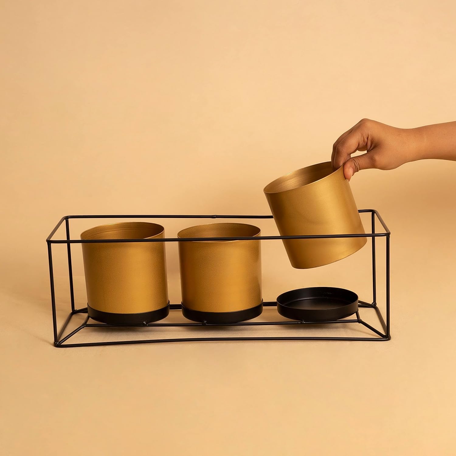 Kuber flower pots - Indoor living room decoration