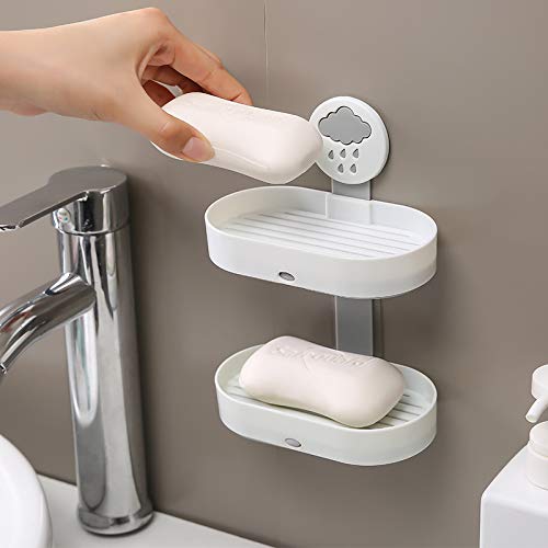 Kuber Homestic Soap Holder - Stylish 2-tier design