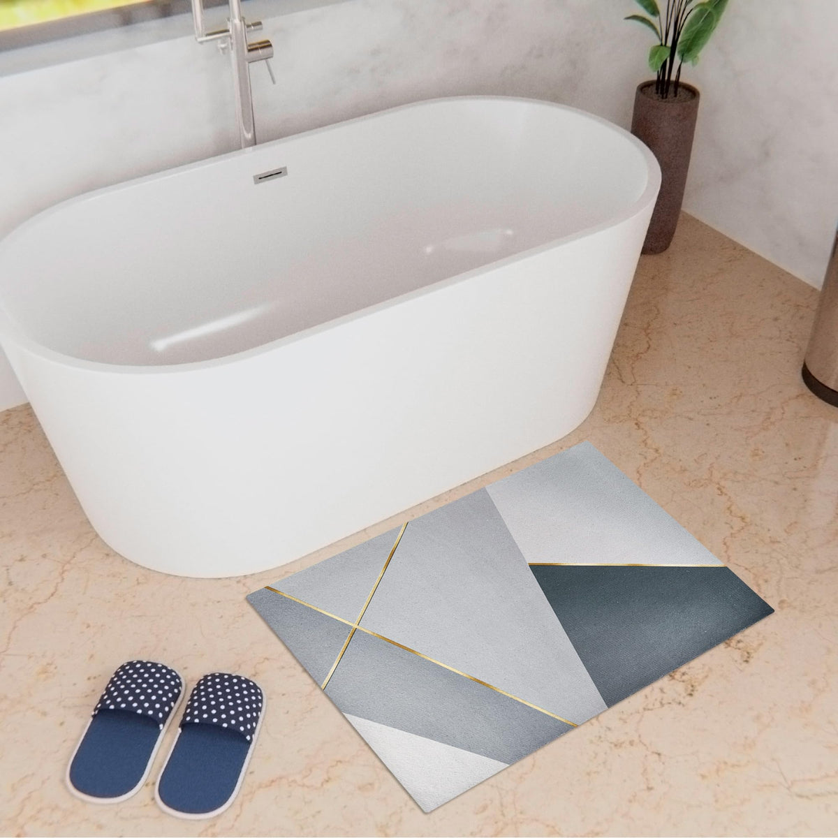 Kuber Industries bath mat - Easy to clean and maintain