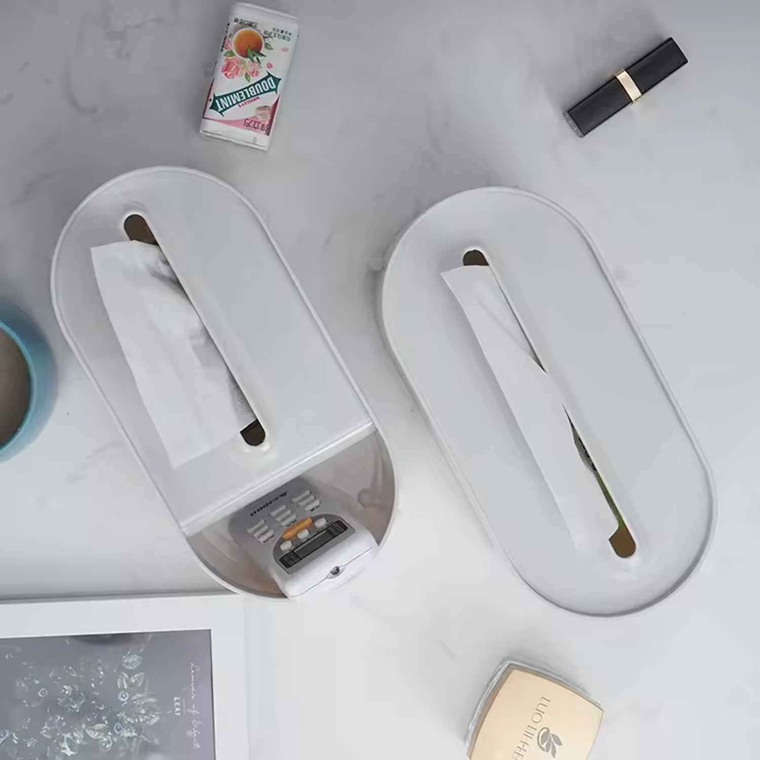 Kuber Industries tissue paper holder - modern kitchen storage