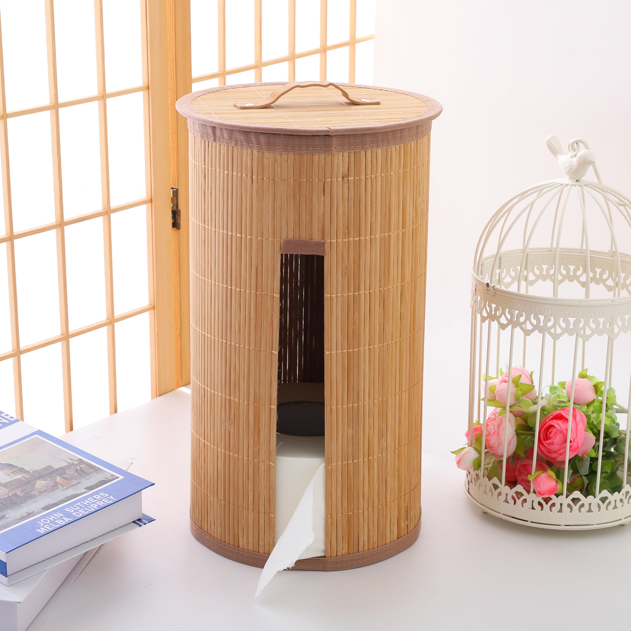 Kuber Bamboo Laundry Basket - Neat and tidy clothes management