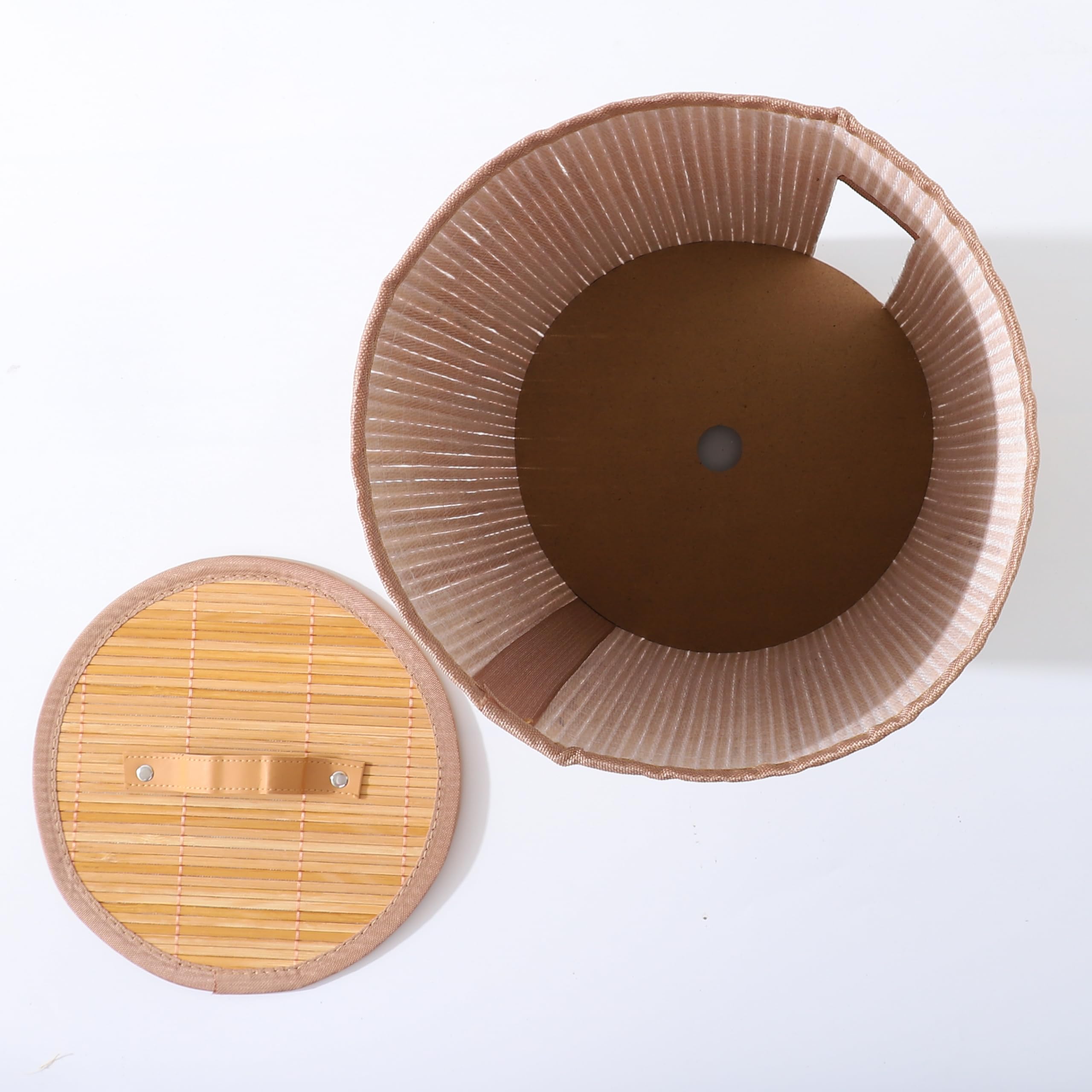 Kuber Bamboo Laundry Basket - Durable toy storage solution