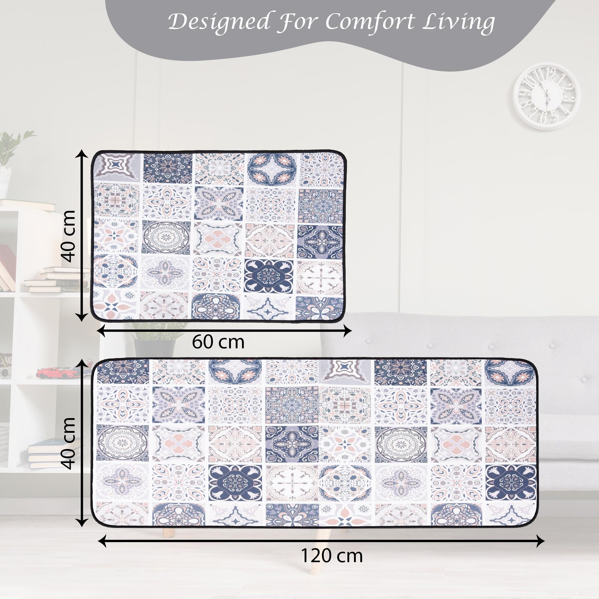 Kuber Industries absorbent rugs - Ideal for everyday use