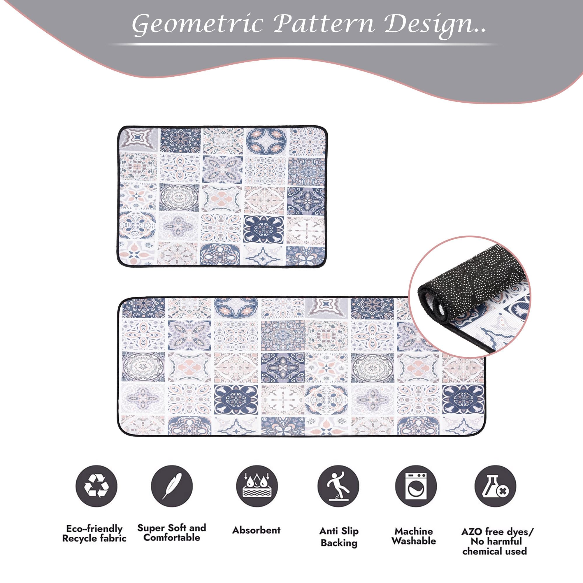 Kuber Industries kitchen runner - Non-slip kitchen accessory
