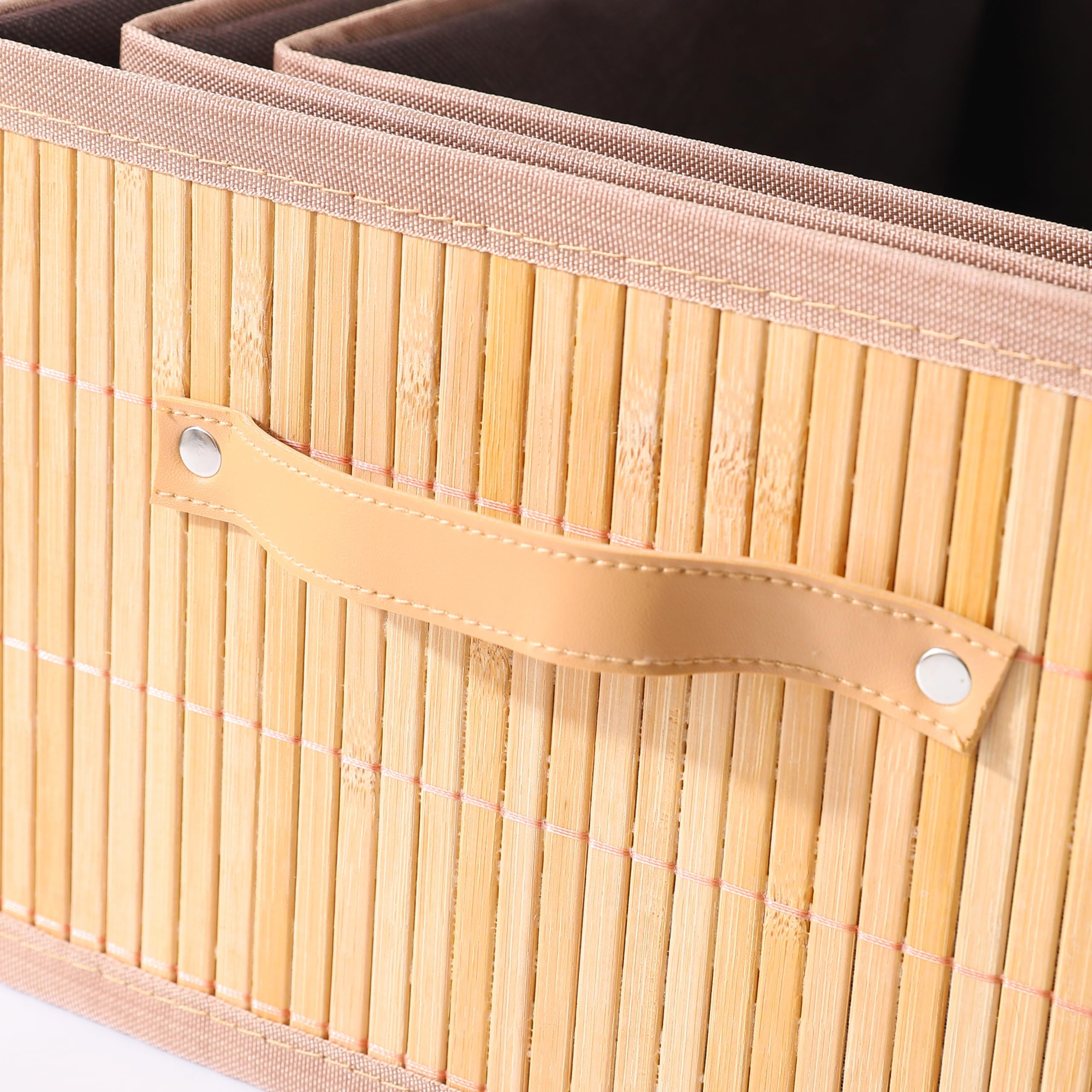Kuber Bamboo Storage Basket - Stylish toy storage in the nursery