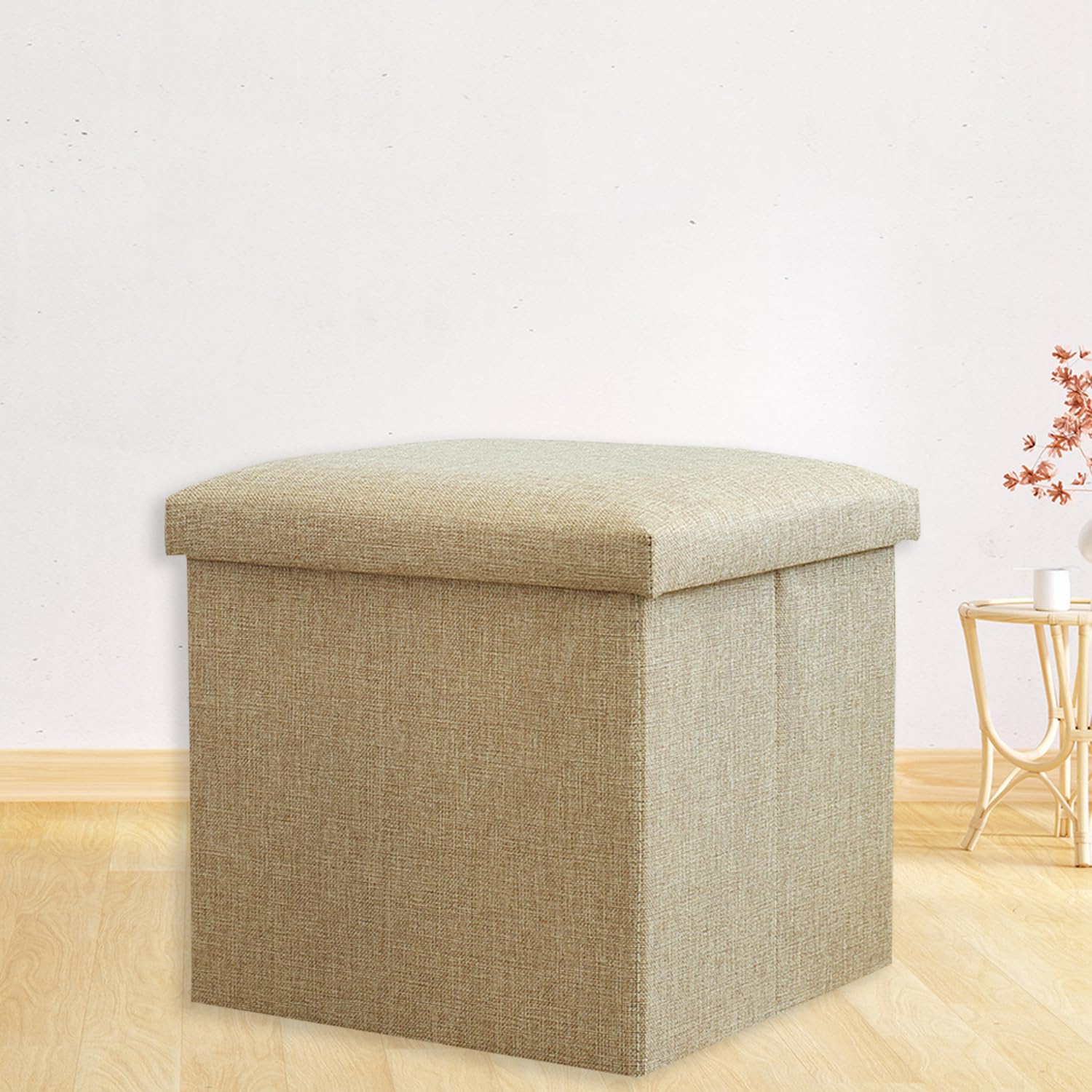 Kuber Industries Storage Stool - Decorative Storage