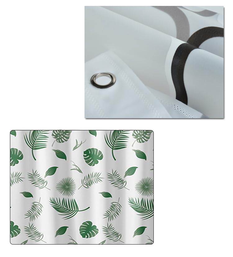 Kuber Industries shower curtain - Bathroom decor enhancement