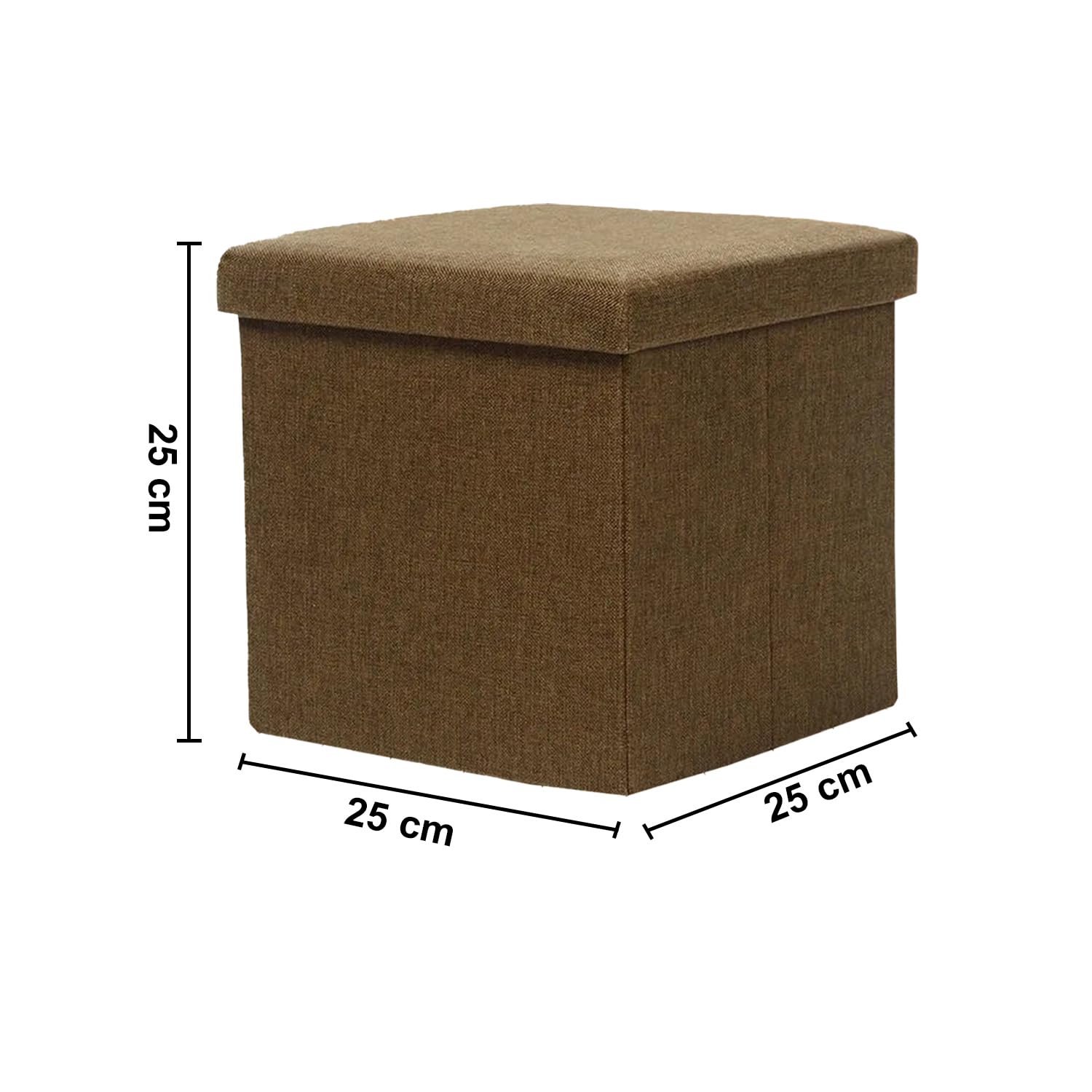 Kuber Storage Stool - Space-Saving Design