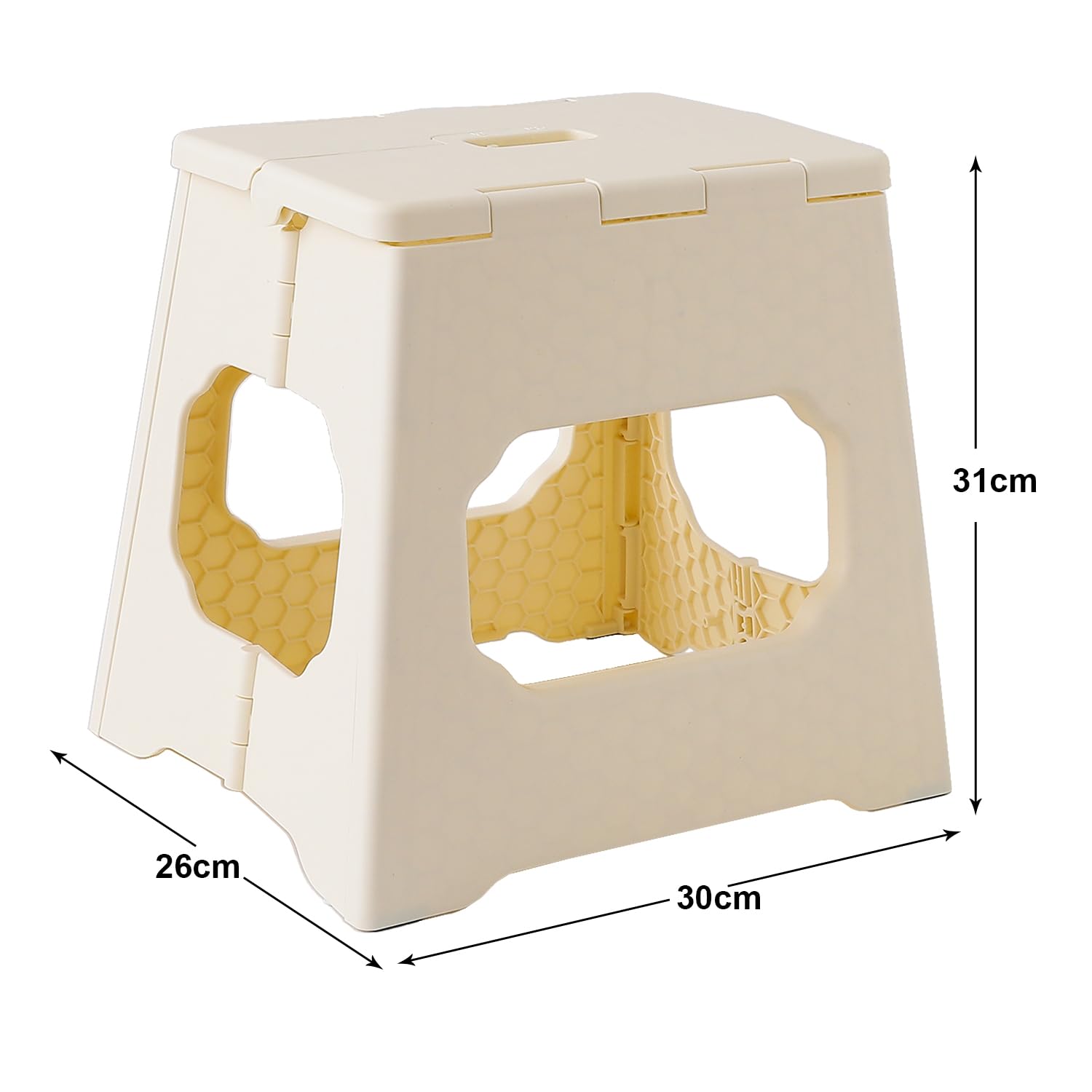Kuber Industries collapsible stool - quick seating solution