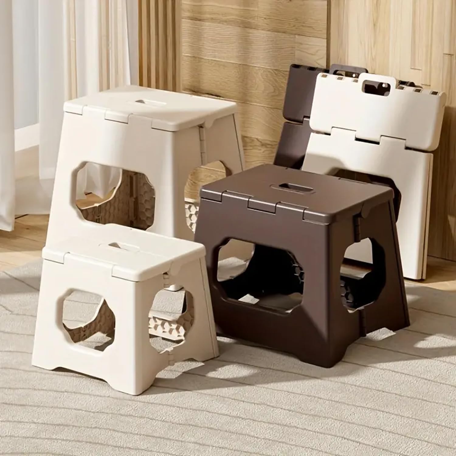 Kuber Industries collapsible stool - outdoor camping use