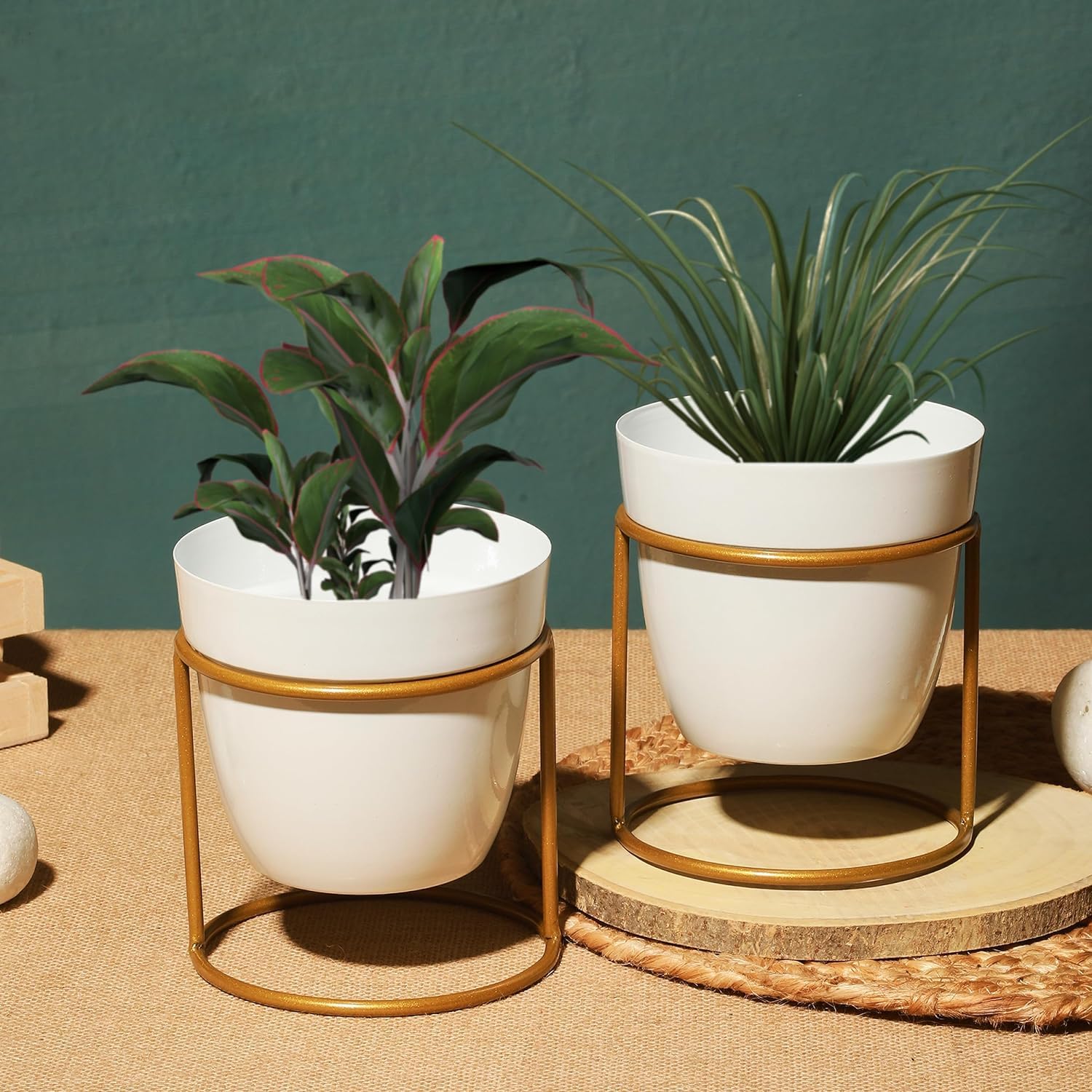 Kuber Industries planter set - Versatile indoor decor