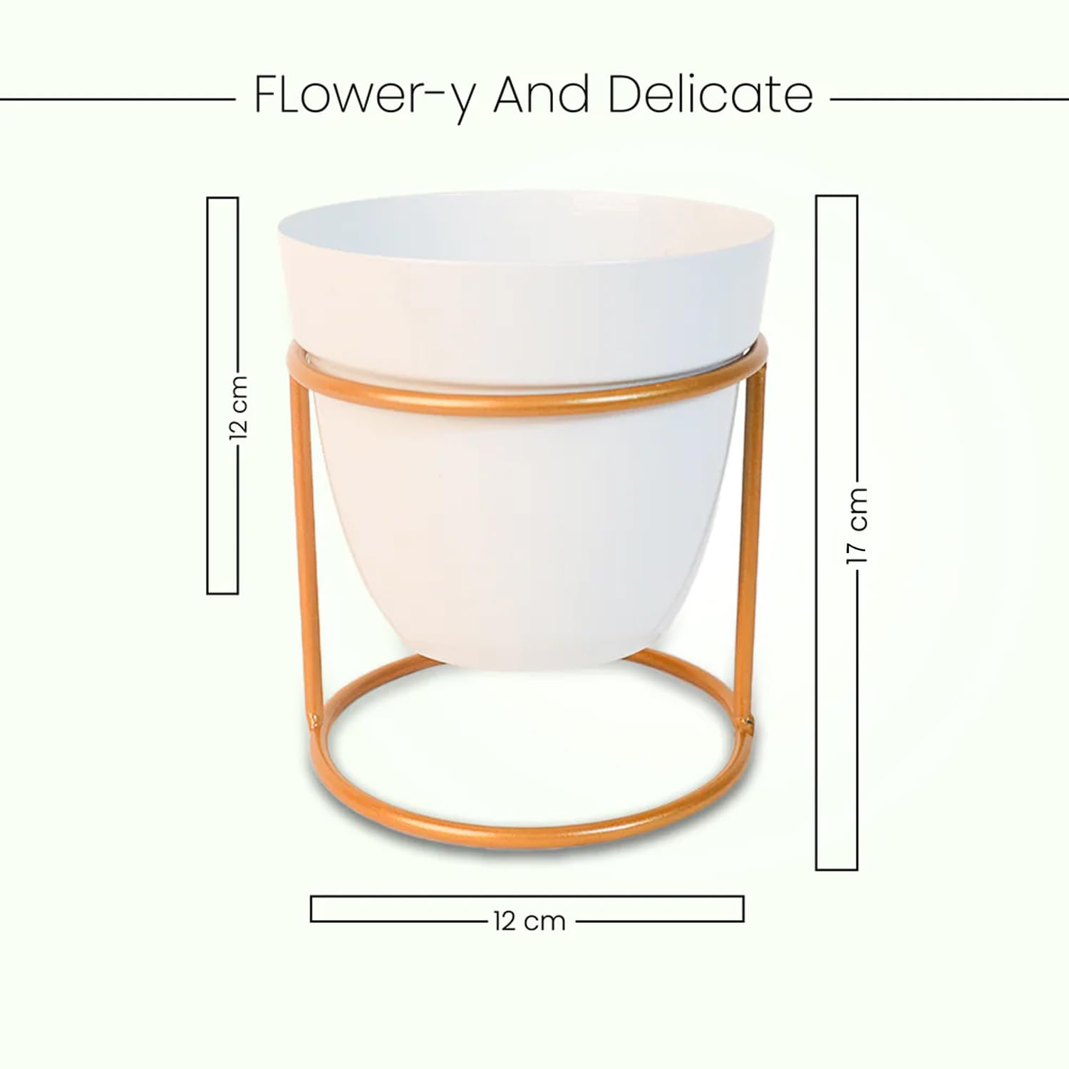 Kuber Industries flower pot - Stylish living room centerpiece