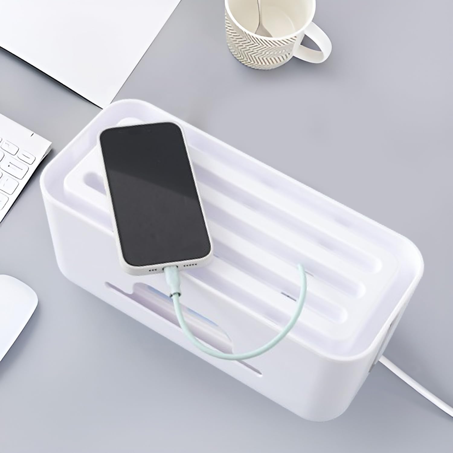 Kuber Industries Cable Management Box - Home Office Usage