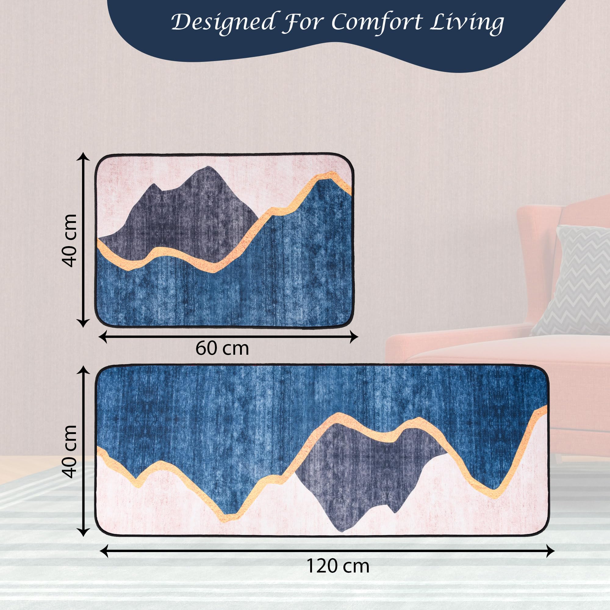 Kuber Industries absorbent mat - Easy to clean