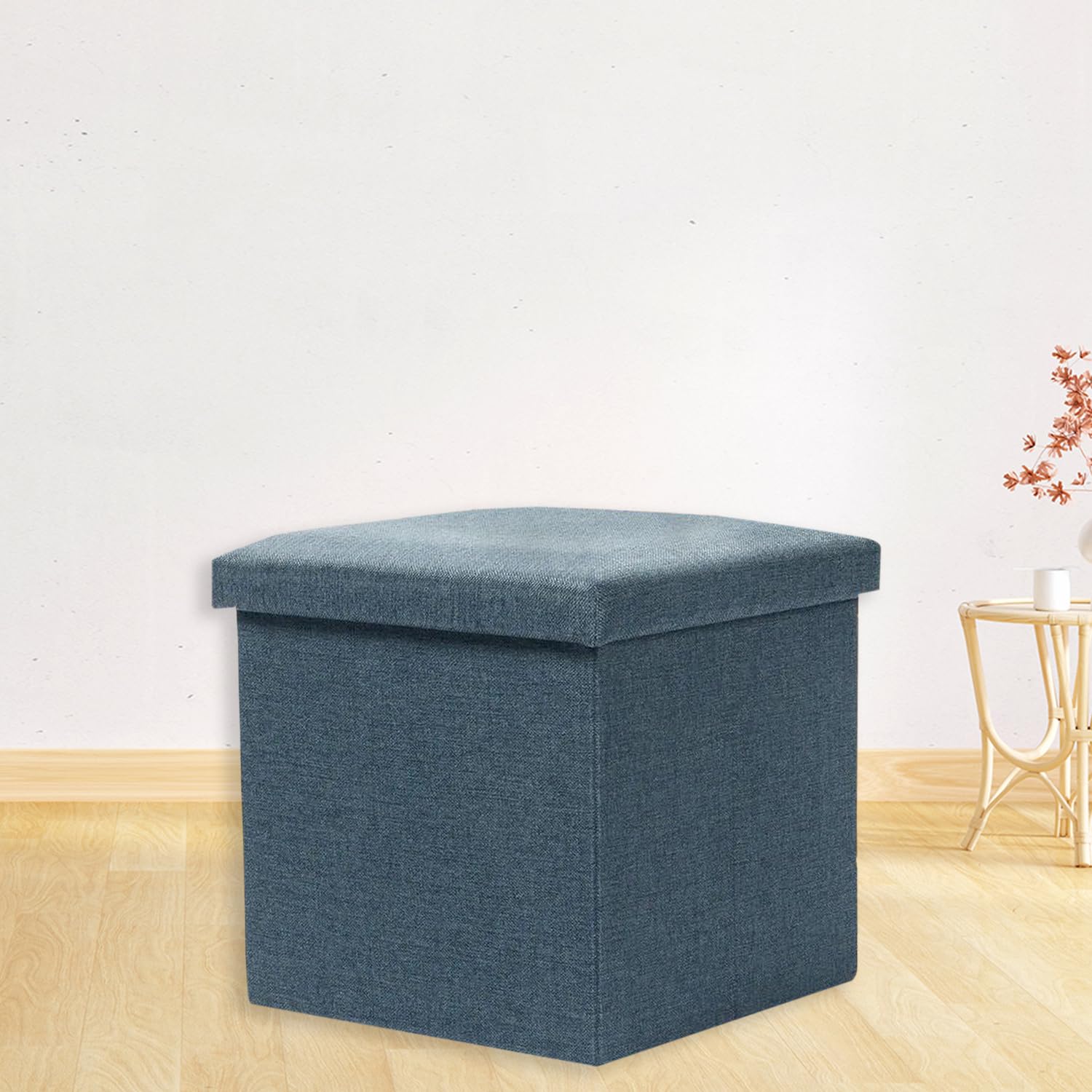 Kuber Industries Storage Stool - Functional Footrest